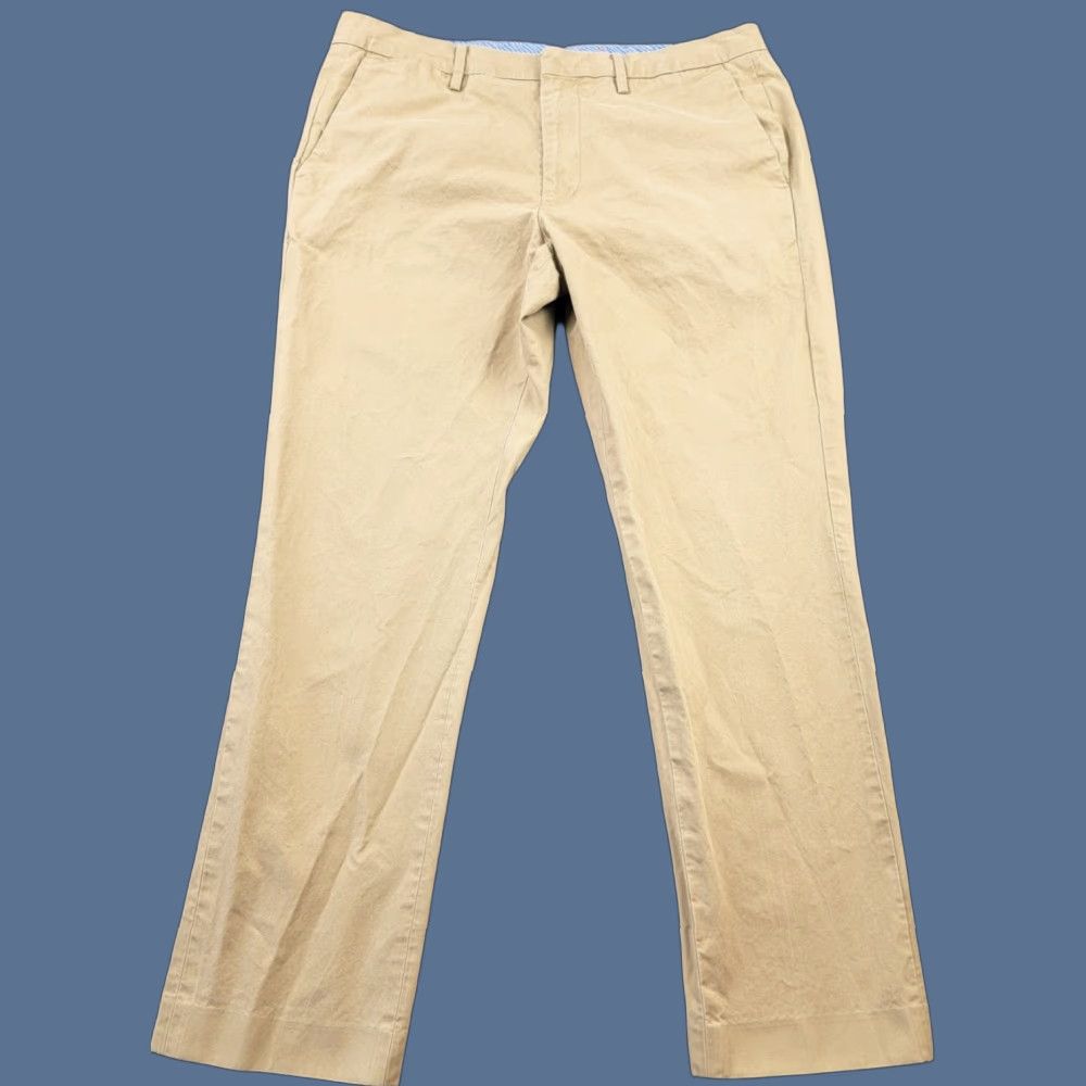 Bonobos Bonobos Pants Mens 34x30 Tan Tailored Fit Chino Straight Leg ID 34x30 Vintage No (34x28) Brown Pants Men Straight Leg Chino Homepage Size US 34 / EU 50 - 1 Thumbnail