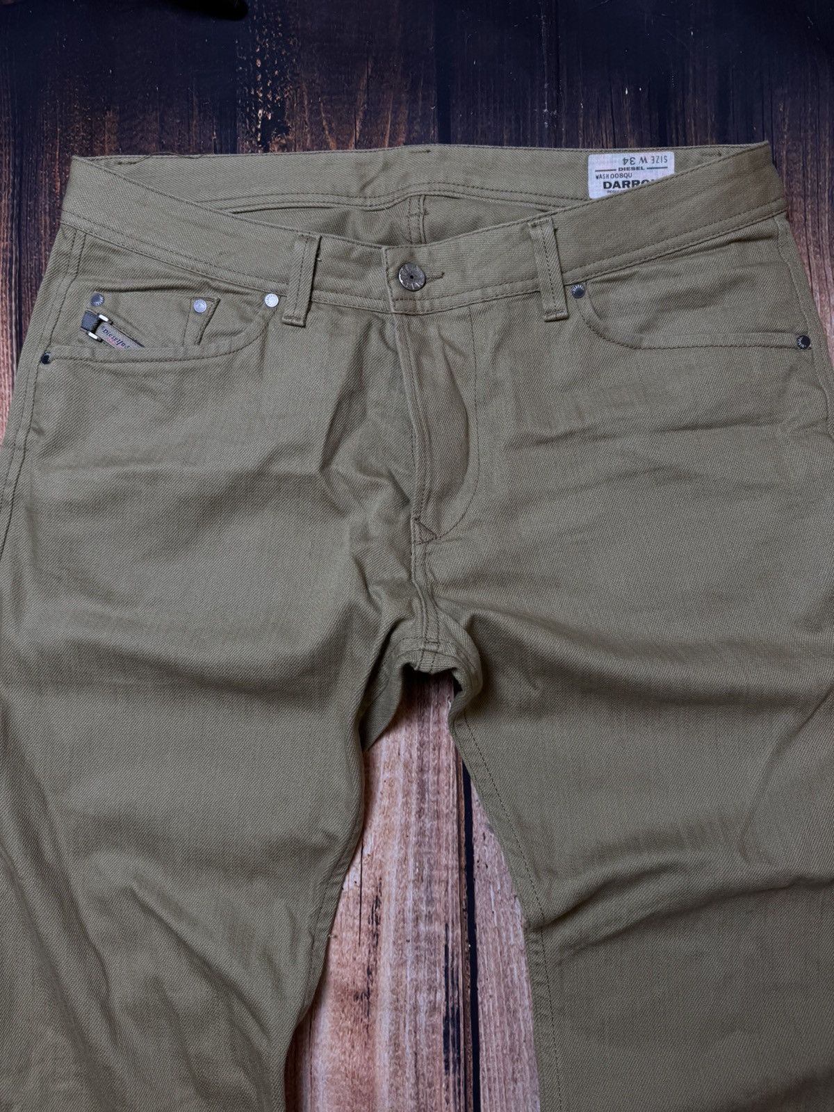 Diesel Vintage pants DIESEL y2k denim Japan style Size US 34 / EU 50 - 4 Thumbnail