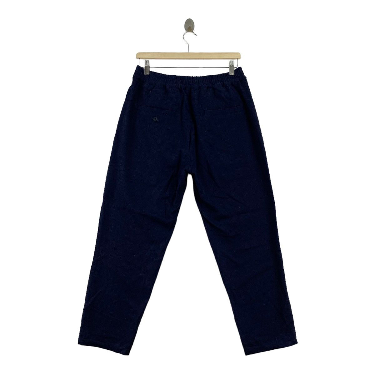 Japanese Brand MELAN CLEUGE Japanese Brand Navy Baggy Casual Trousers Pant Size US 28 / EU 44 - 3 Thumbnail