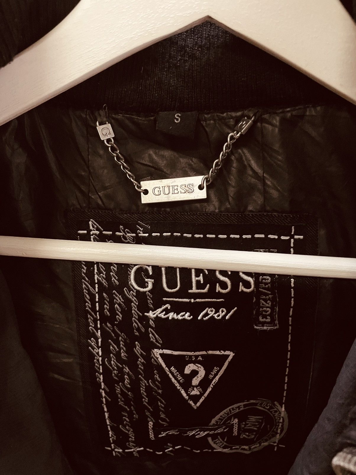 Guess Guess Light Bomber Jacket - dark blue Size US S / EU 44-46 / 1 - 6 Thumbnail
