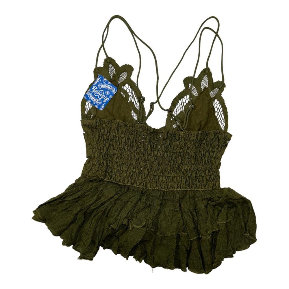 Free People Free People l NWT Adella Cami In Army XS Size XS / US 0-2 / IT 36-38 - 3 Thumbnail