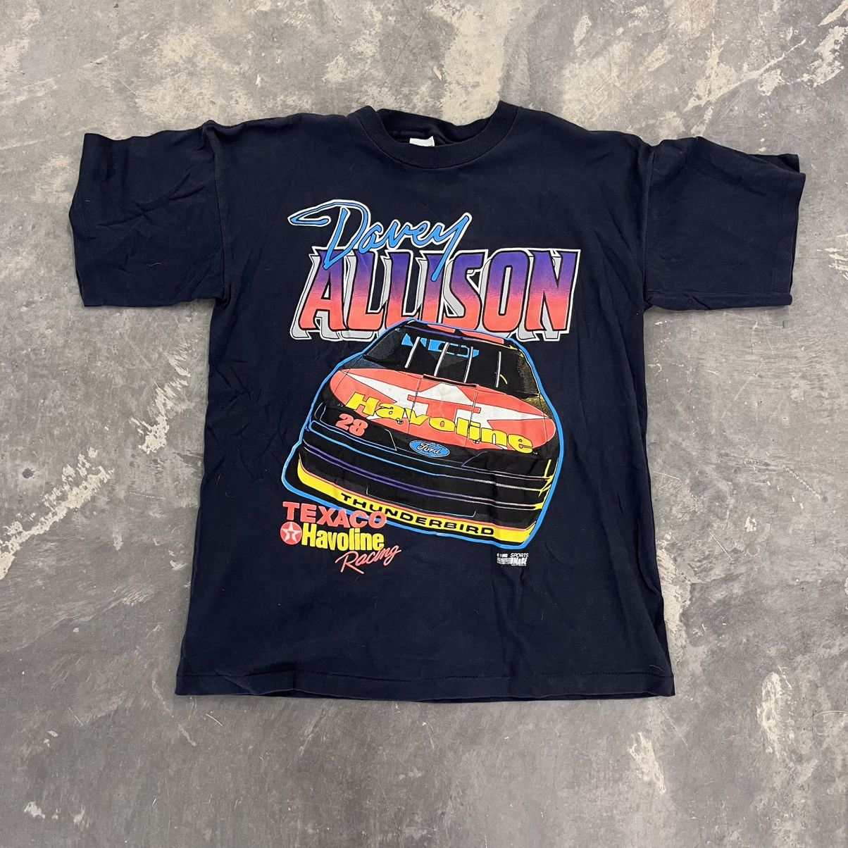 NASCAR × Vintage Vintage 1992 Davey Allison Racing T Shirt Large Nascar Size US L / EU 52-54 / 3 - 2 Thumbnail