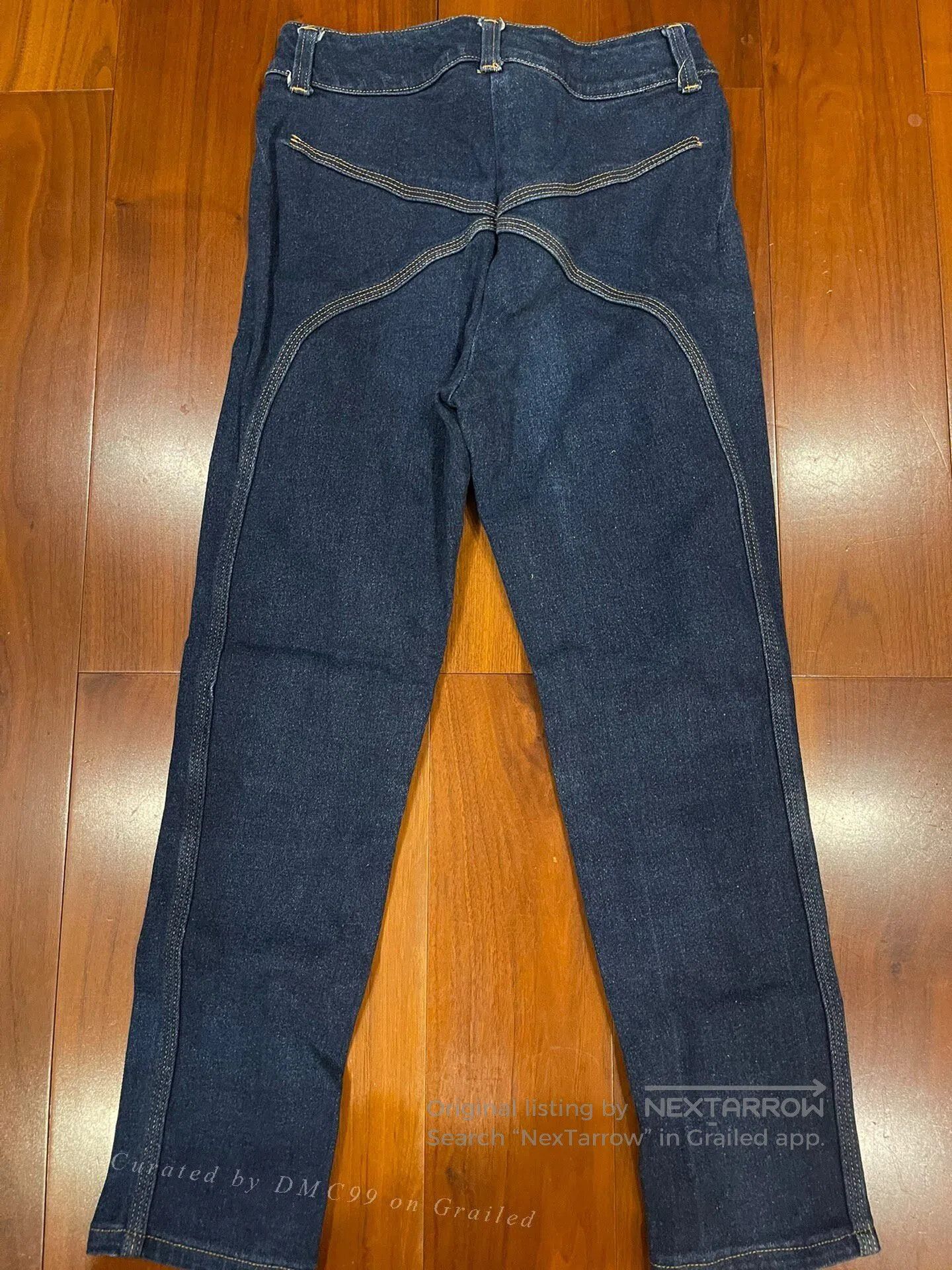 Hussein Chalayan Hussein Chalayan Top Stitch Women's Jeans. Size 33" - 1 Thumbnail