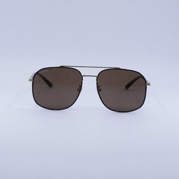 Gucci 🕶️ New Gucci GG1351S 004 Black/Gold Sunglasses Size ONE SIZE - 2 Thumbnail