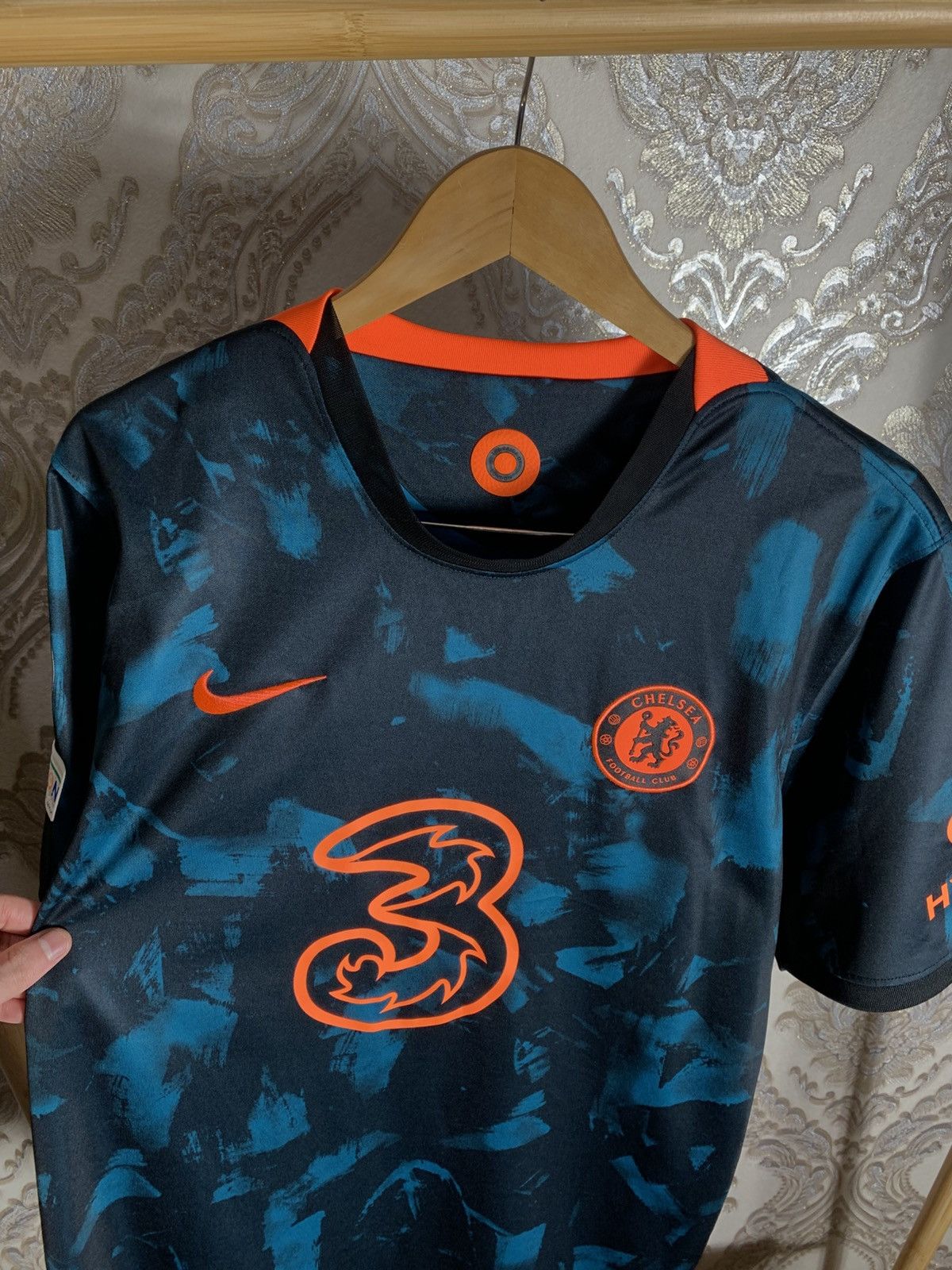 Vintage VERY RARE NIKE FC CHELSEA LONDON ENGLAND SOCCER JERSEY Y2K Size US XL / EU 56 / 4 - 2 Thumbnail