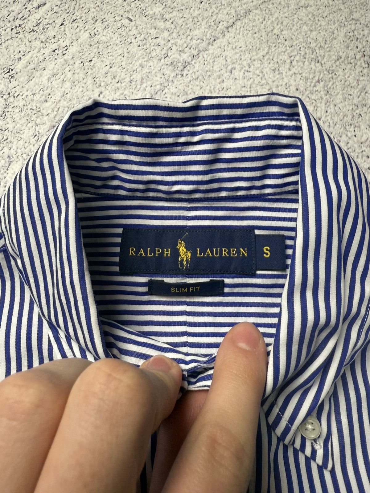Polo Ralph Lauren Vintage RALPH LAUREN Striped long Sleeved Shirt Rare Size US S / EU 44-46 / 1 - 15 Thumbnail