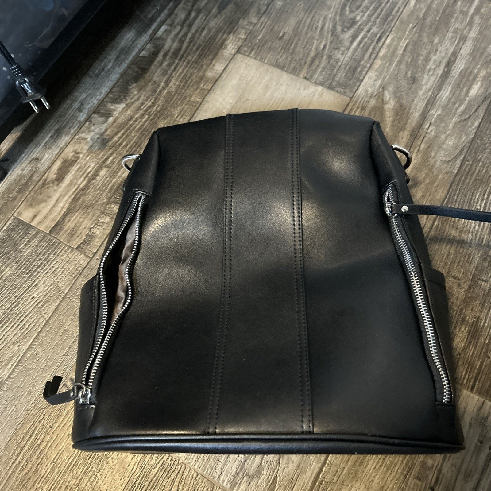 Vintage Leather Backpack Purses Antitheft Soft Rucksack Ladies Size ONE SIZE - 6 Thumbnail