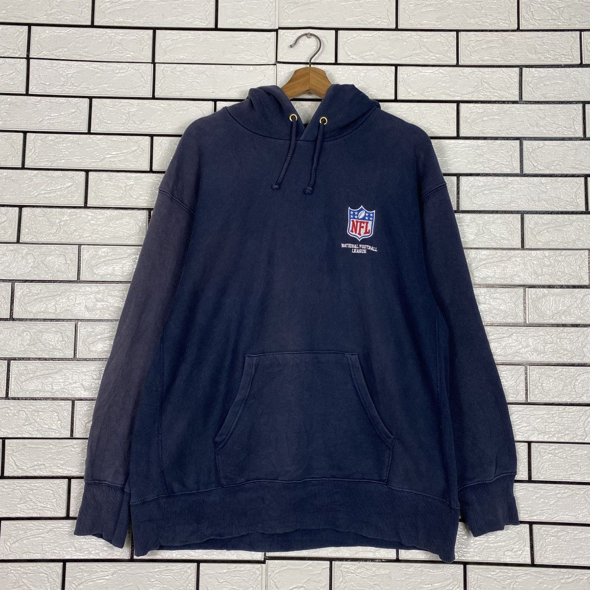 Japanese Brand Vintage Hoodie Pull Over NFL Team Big Logo Size US XL / EU 56 / 4 - 13 Thumbnail