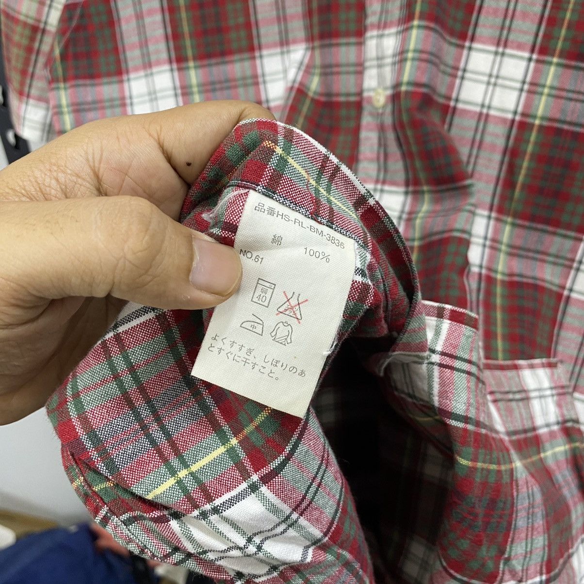 Polo Ralph Lauren × Vintage Polo Ralph Lauren Shirt Button Up Size US XL / EU 56 / 4 - 5 Thumbnail