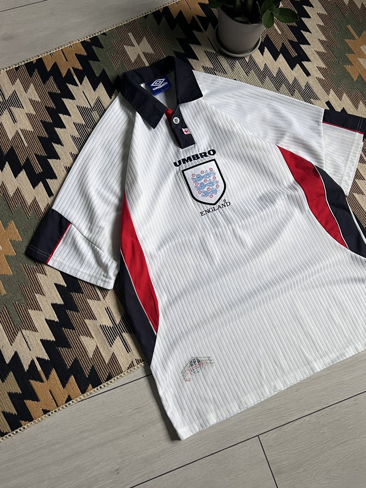 Umbro Vintage England 1997/99 National Umbro Home Jersey Size US L / EU 52-54 / 3 - 3 Thumbnail