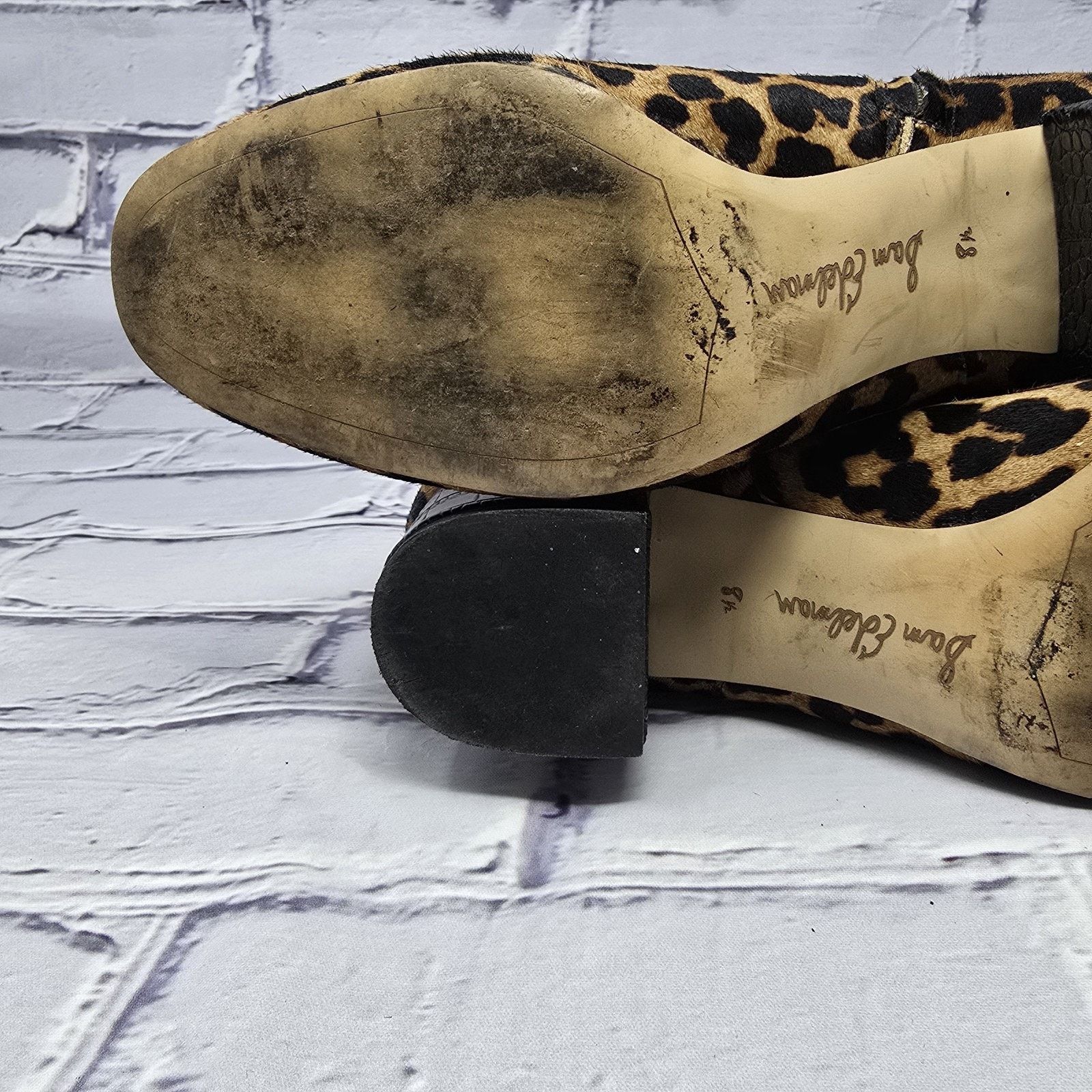 Sam Edelman Sam Edelman Edith Bootie Leopard Print Size 8.5 Booties Size US 8.5 / IT 38.5 - 8 Thumbnail