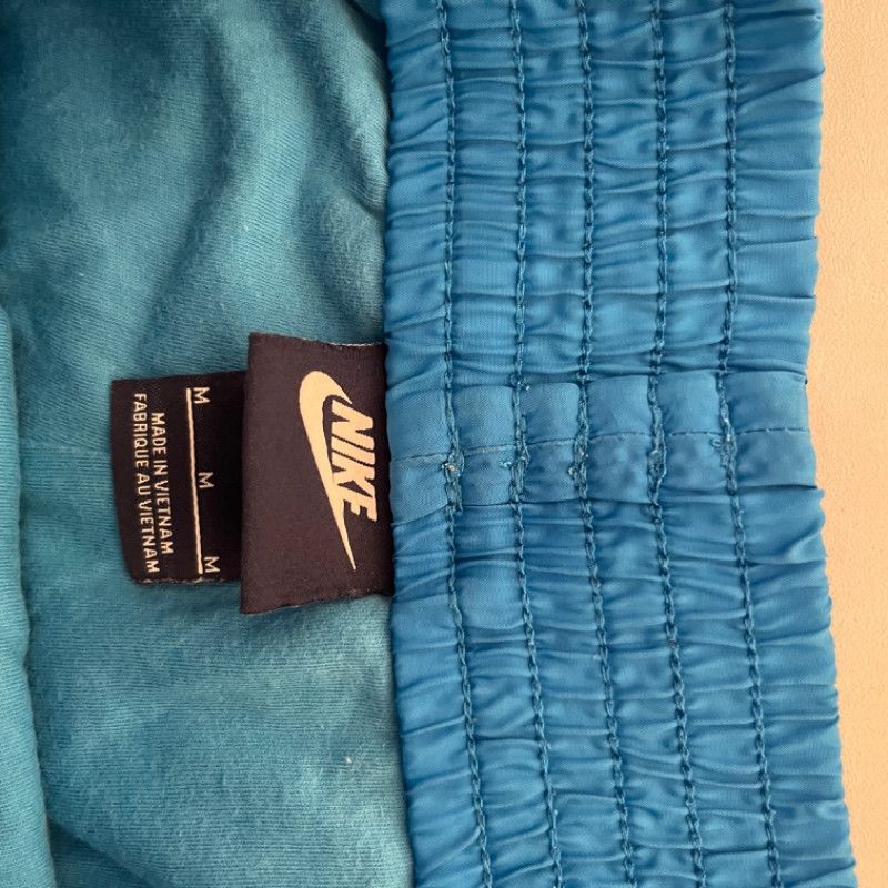 Nike Nike Women's Athletic Shorts - Blue Geometric Pattern Size 30" / US 8 / IT 44 - 5 Thumbnail