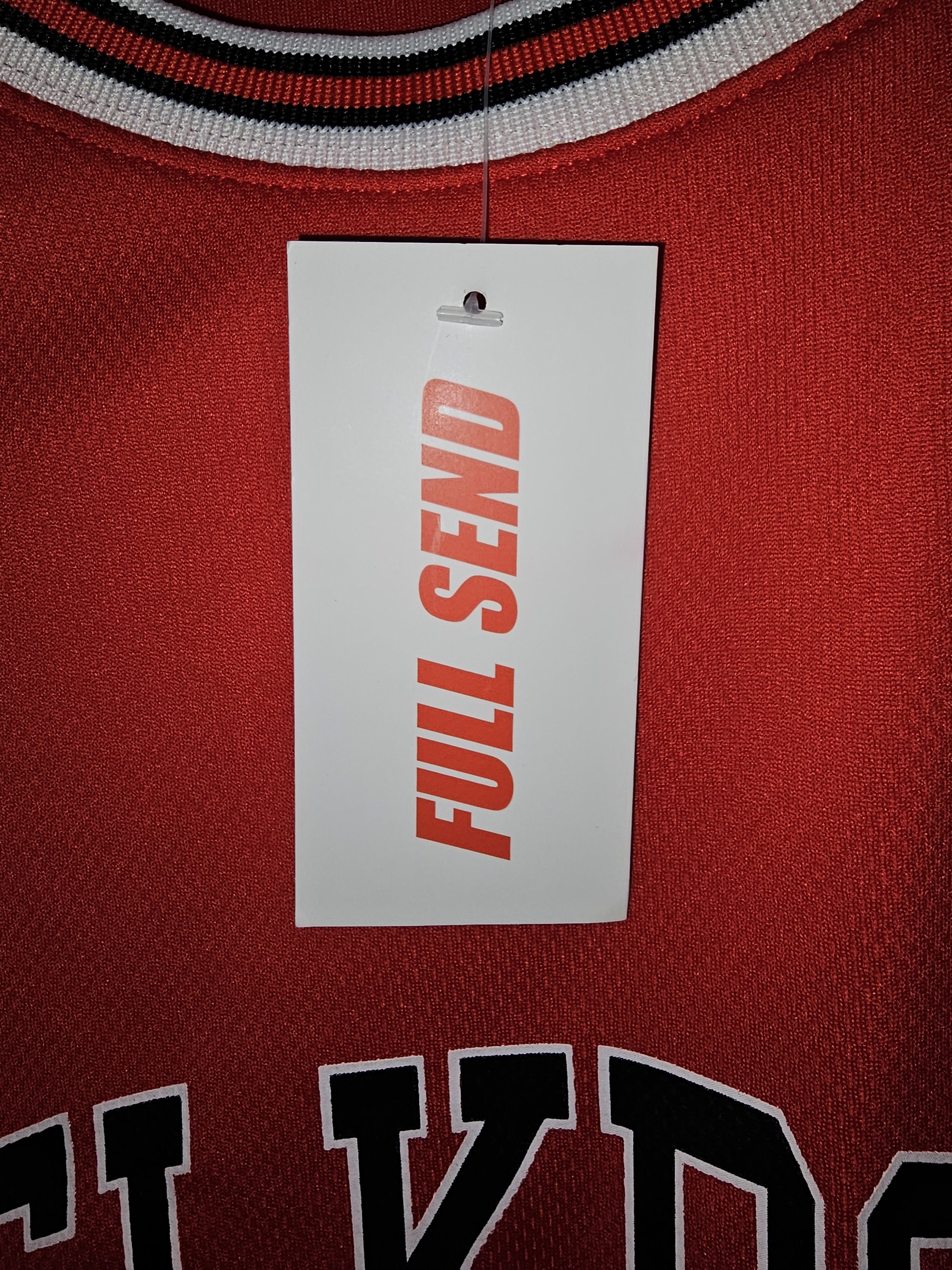 Full Send Full Send Nelk Boys Tank Jersey Red "Full Send Classics" Size US S / EU 44-46 / 1 - 2 Thumbnail