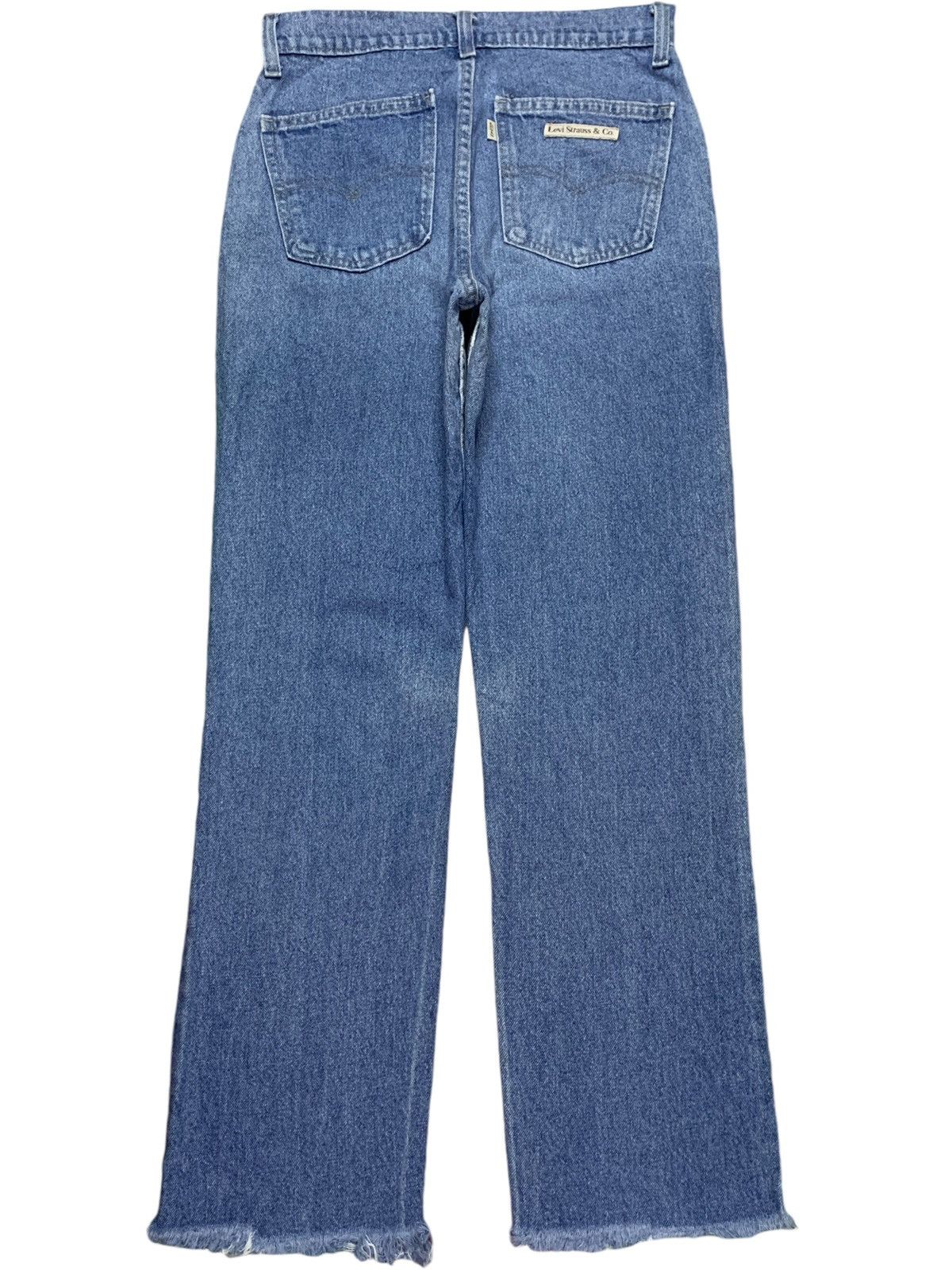 Levi's × Levi's Vintage Clothing × Vintage SALES🔥Vintage 80s Levis Silver Talon Zipper Blue Wash Jeans Size 27" / US 4 / IT 40 - 2 Thumbnail