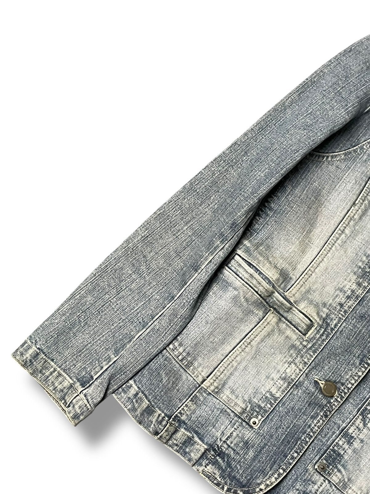 Japanese Brand × Vintage OZOC Japanese Brand Tailored Denim Jacket (84) Size US XXS / EU 40 - 3 Thumbnail