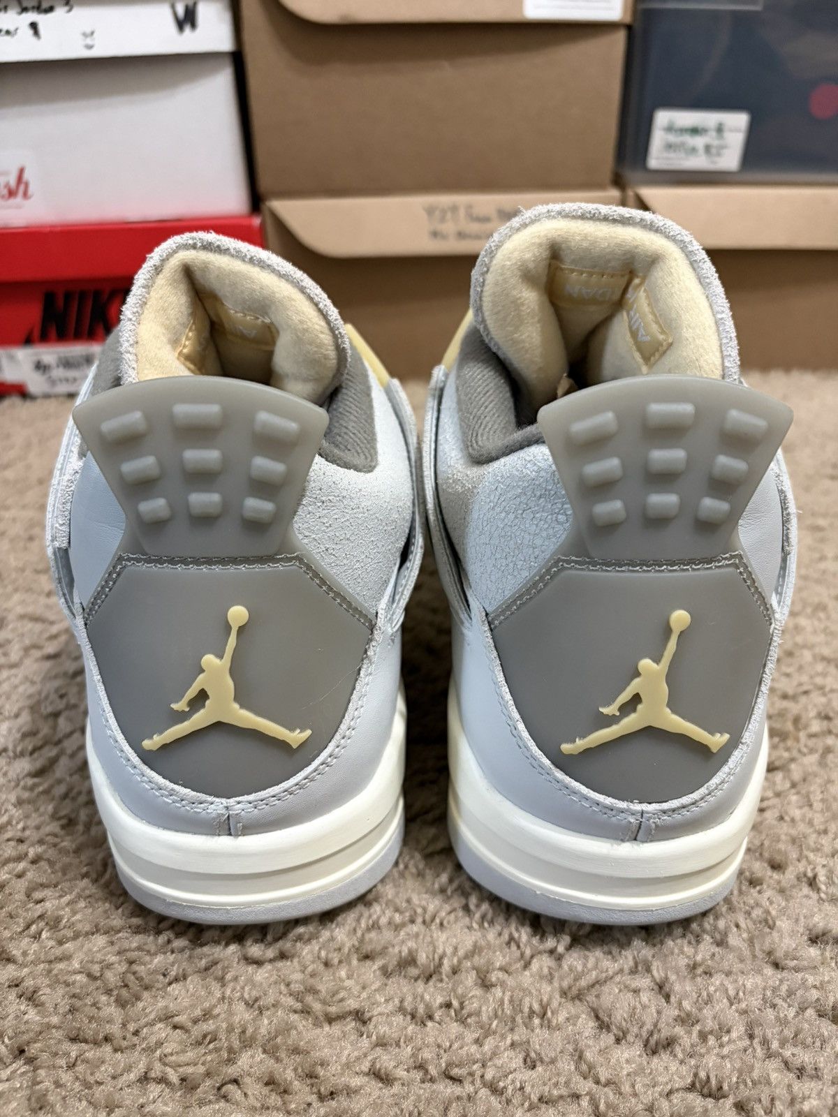 Jordan Brand Size 12.5 - Jordan 4 Retro SE Craft Photon Dust (DV3742-021) Size US 12.5 / EU 45-46 - 5 Thumbnail