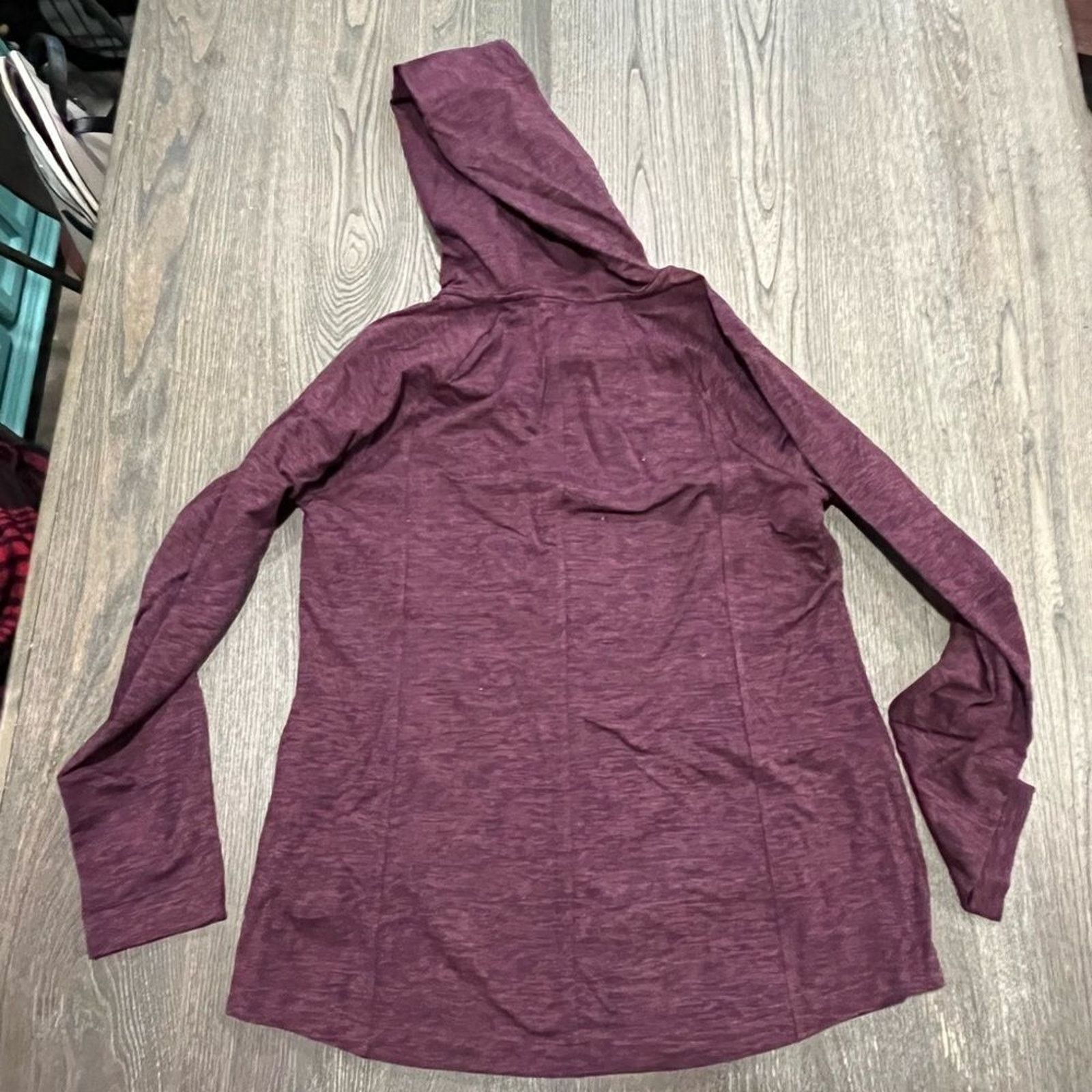 Vintage J. Jill Fit Performance Full Zip Hoodie Jacket Heather S Size S / US 4 / IT 40 - 5 Thumbnail