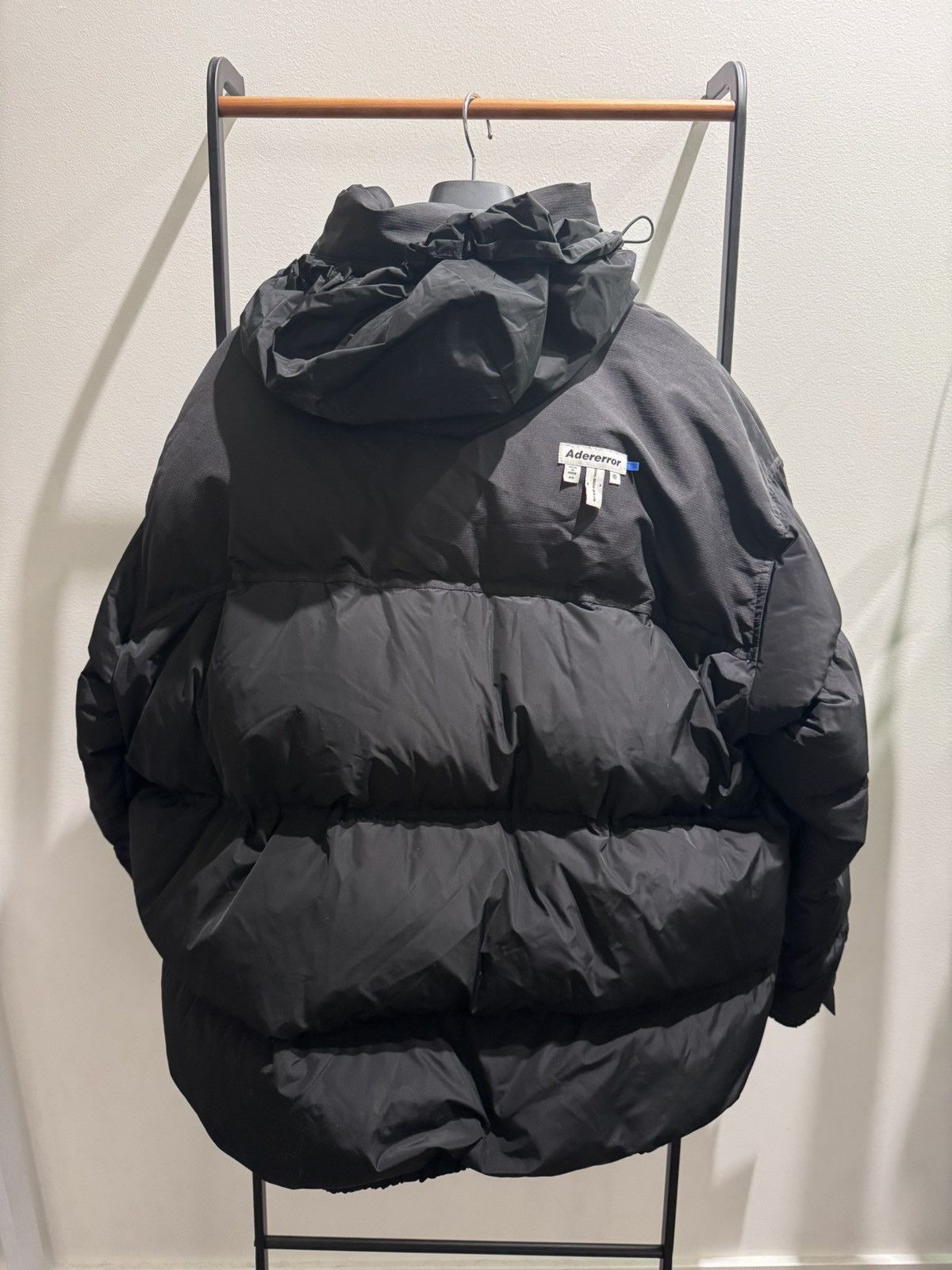 Ader Error Black Down Dup Puffer Jacket Size L / US 10 / IT 46 - 4 Thumbnail