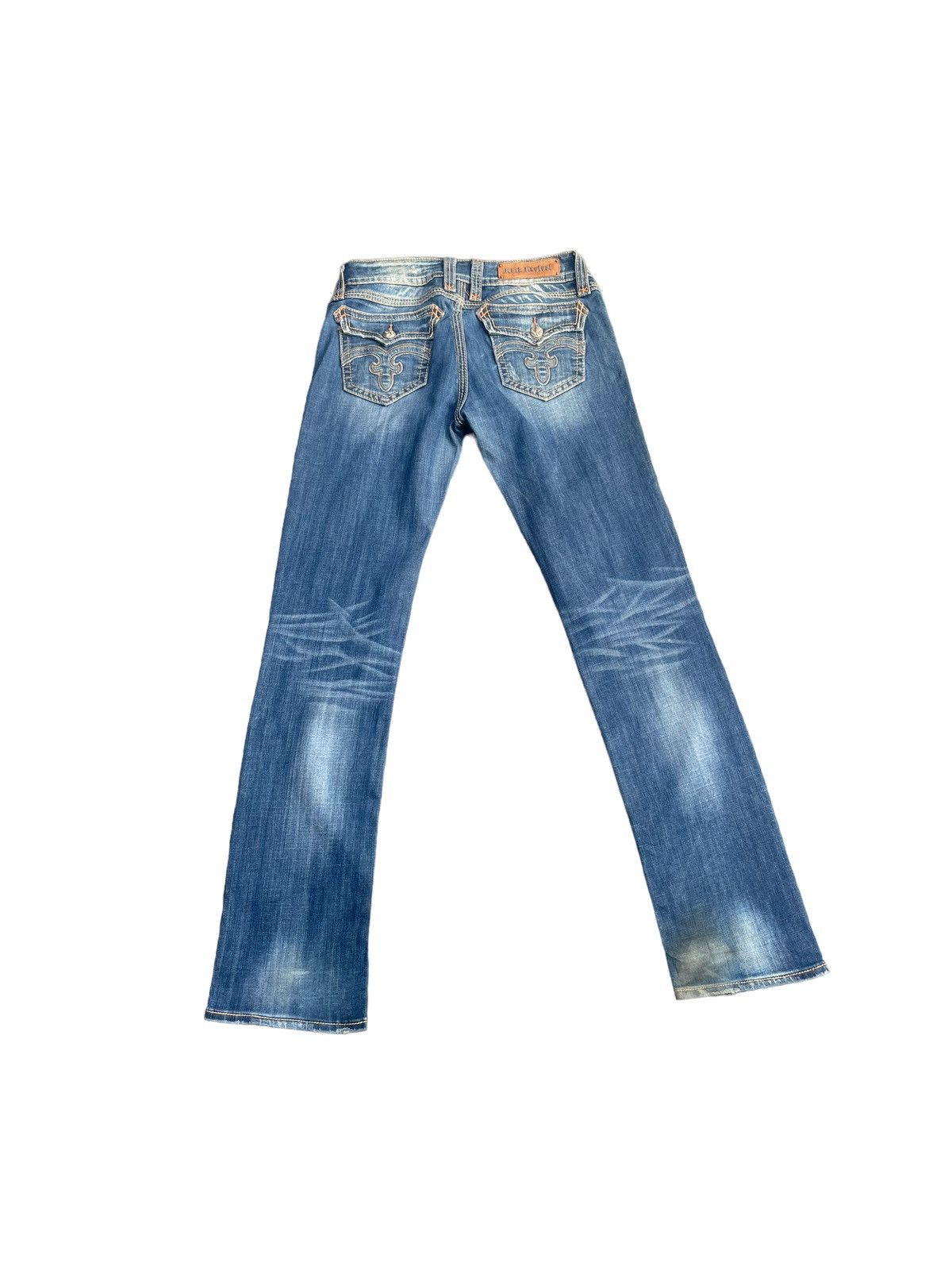 Rock Revival Rock Revival Debbie Straight Distresed Denim Size US 34 / EU 50 - 11 Thumbnail