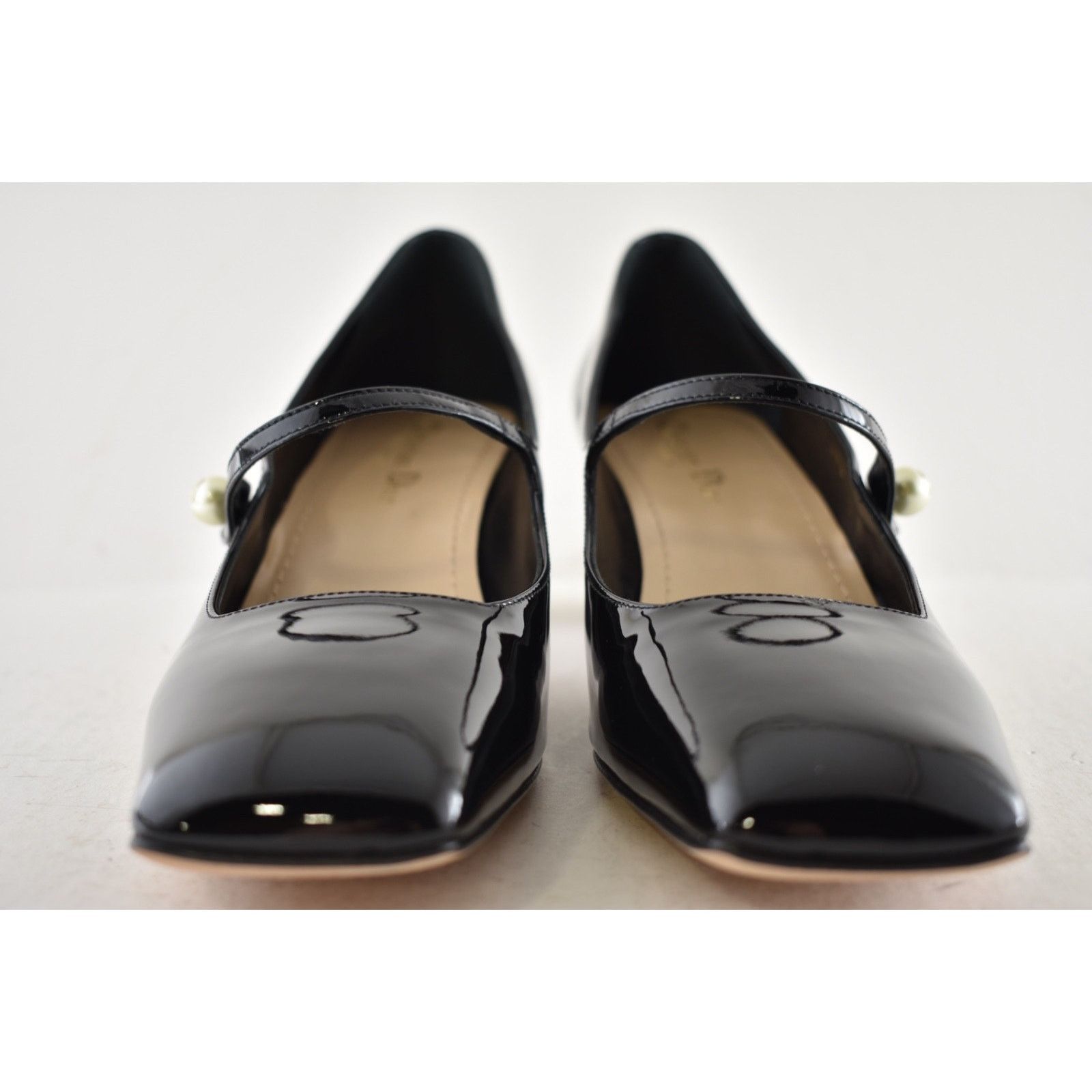 Dior Christian Dior Jolie Black Patent Maryjane Pearl Pump 39.5 Size US 9.5 / IT 39.5 - 11 Thumbnail