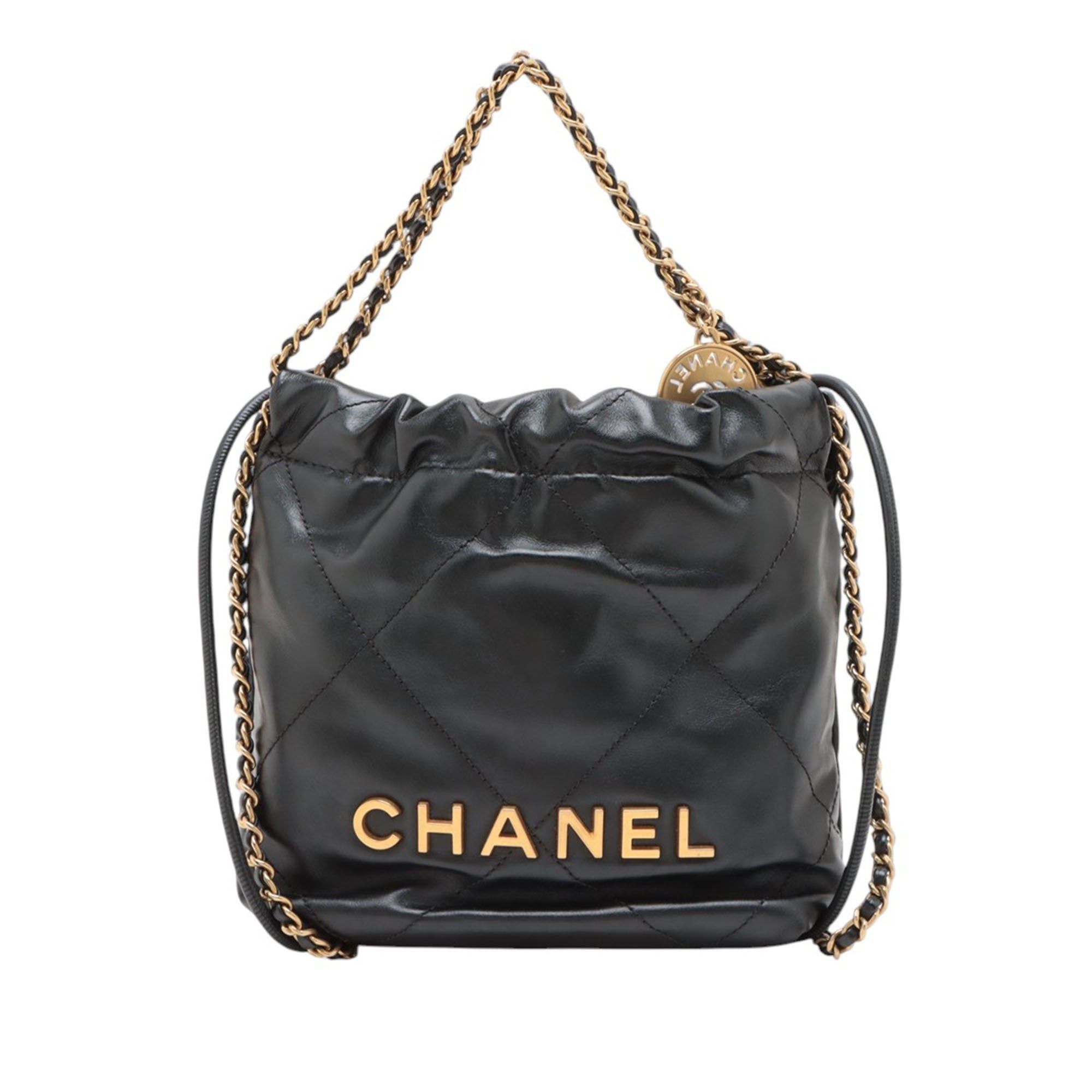 Chanel Mini Shiny Calfskin 22 Handbag Size ONE SIZE - 1 Thumbnail