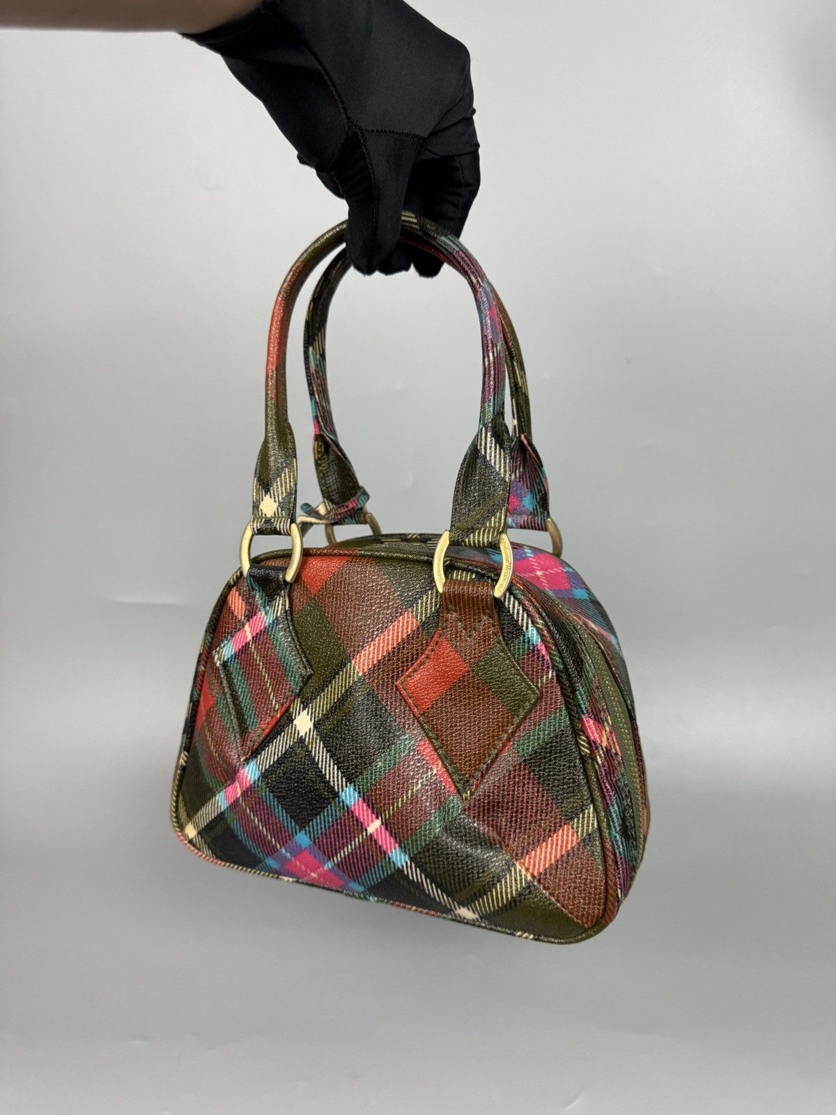 Vivienne Westwood VINTAGE VIVIENNE WESTWOOD TARTAN MINI TOP HANDLE BAG Size ONE SIZE - 9 Thumbnail