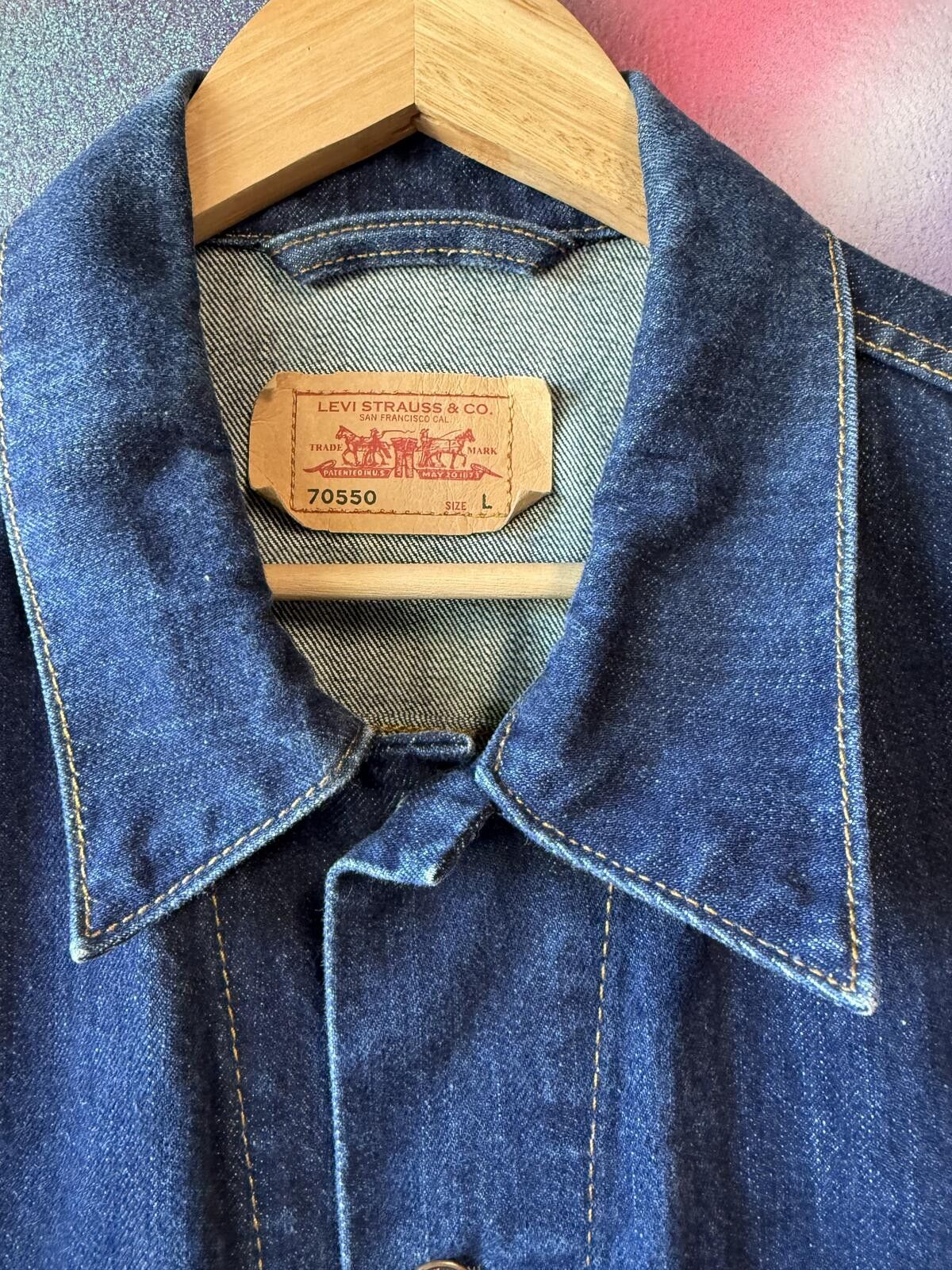 Other Vintage Levi’s red tab denim filet vest - blue - size large Size ONE SIZE - 2 Thumbnail