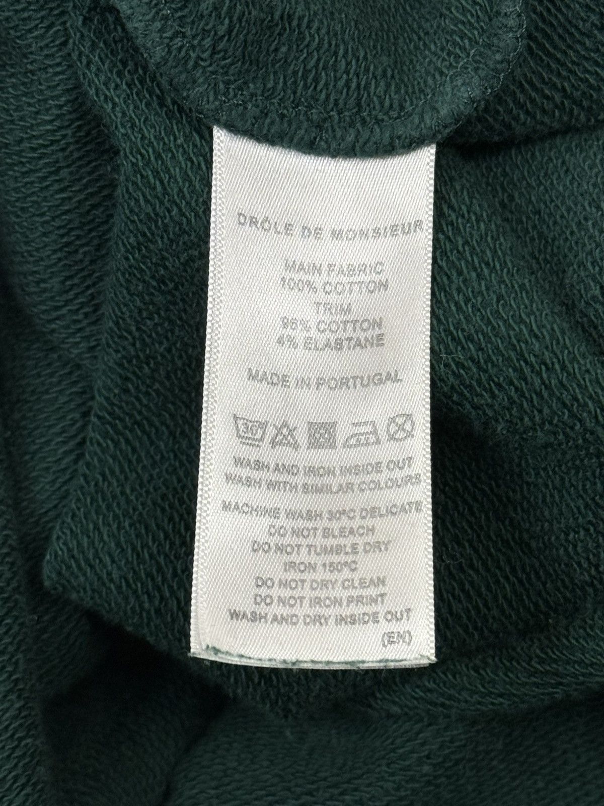 Drole De Monsieur Drole De Monsieur Slogan Classique Hoodie Oversized L Green Size US L / EU 52-54 / 3 - 8 Thumbnail