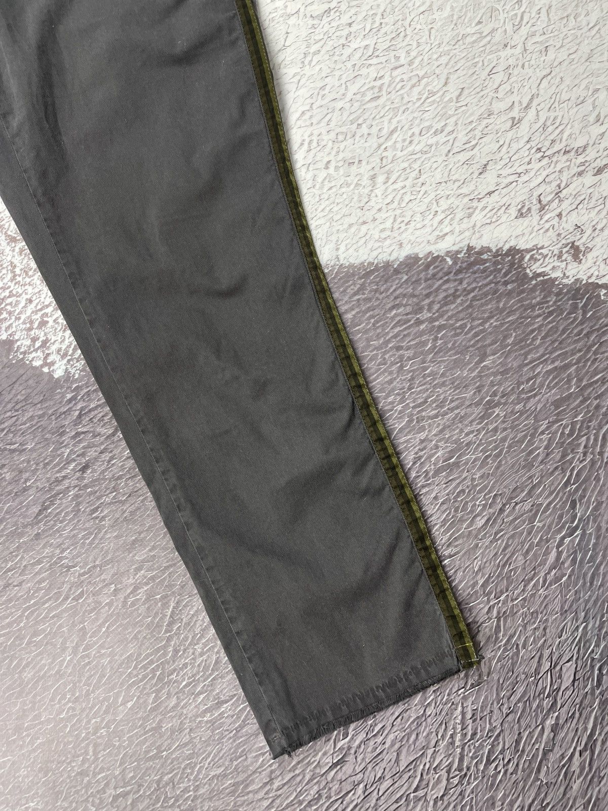 Nili Lotan Nili Lotan Pants Grey Drop Crotch Baggy Trousers Side Stripe Size 30" / US 8 / IT 44 - 6 Thumbnail