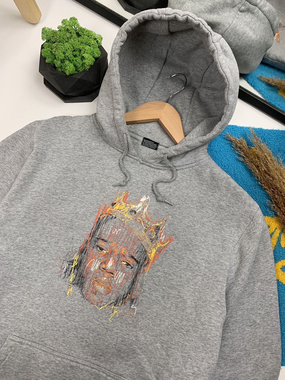 Rap Tees × Vintage Vintage Notorious B.I.G x Mister Tee Hoodie Size US M / EU 48-50 / 2 - 3 Thumbnail