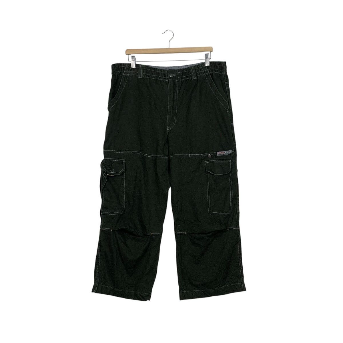 Hobo HOBO DNM Dark Green Cargo Pants W36 #1923-C84 Size US 36 / EU 52 - 1 Thumbnail