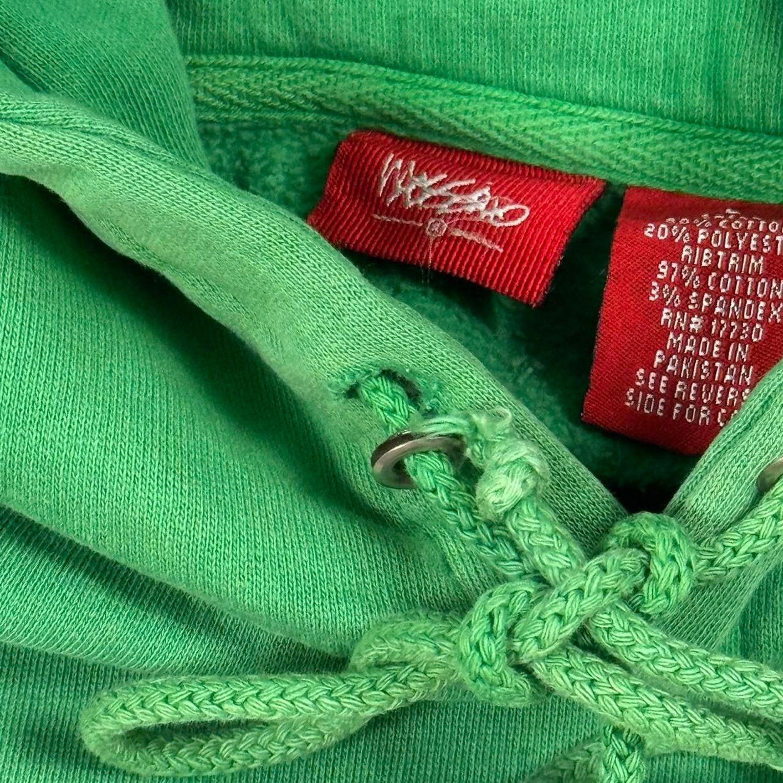 Mossimo × Vintage VINTAGE 90S Y2K THRASHED MOSSIMO MOSS 71 HOODIE: Size US L / EU 52-54 / 3 - 5 Thumbnail