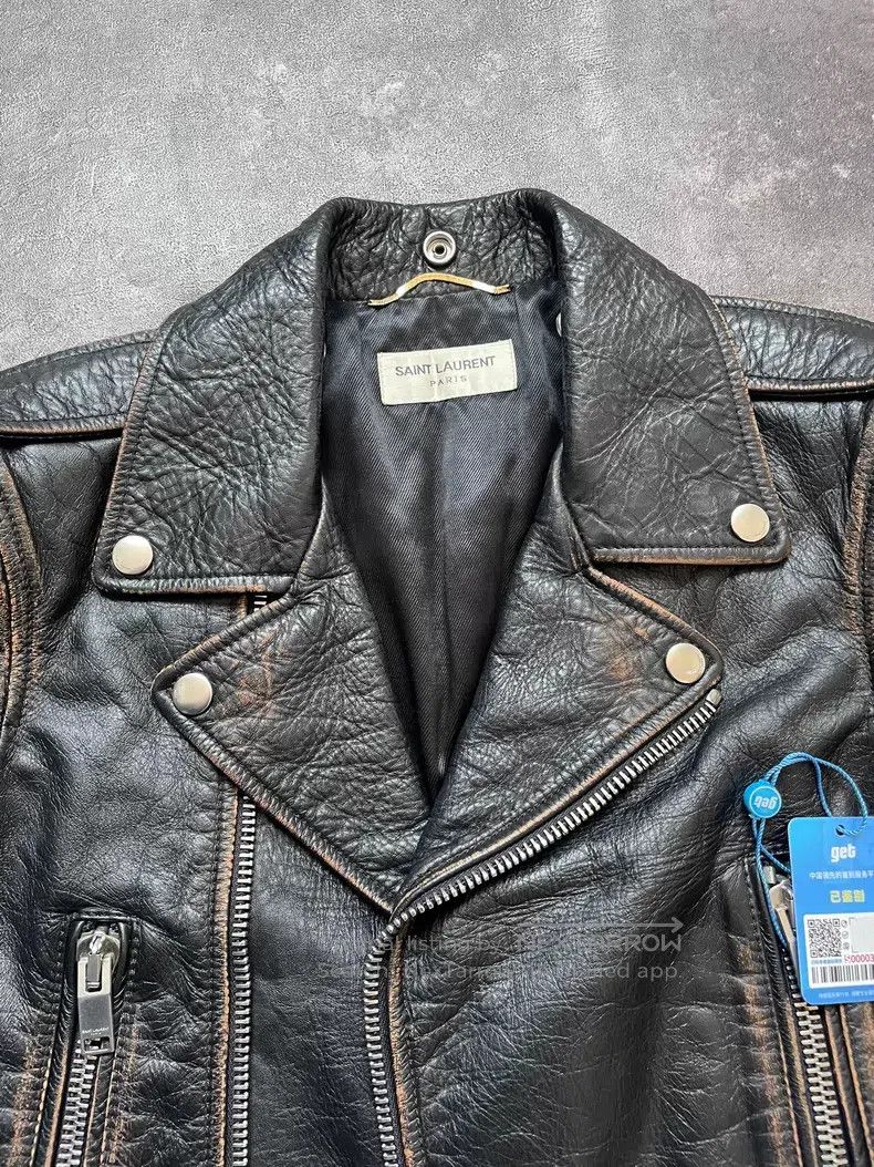 Saint Laurent Paris Saint Laurent Paris Leather Vintage Anti-Smoking Leather J Size XS / US 0-2 / IT 36-38 - 3 Thumbnail
