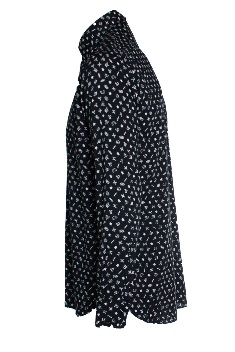 Saint Laurent Paris Saint Laurent, Constellation shirt in black and white Size US S / EU 44-46 / 1 - 2 Thumbnail