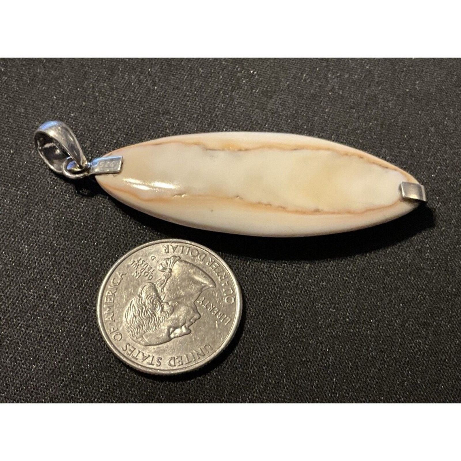 Other Surf Board Type Pendant W/ 925 Silver Beading Size ONE SIZE - 6 Thumbnail