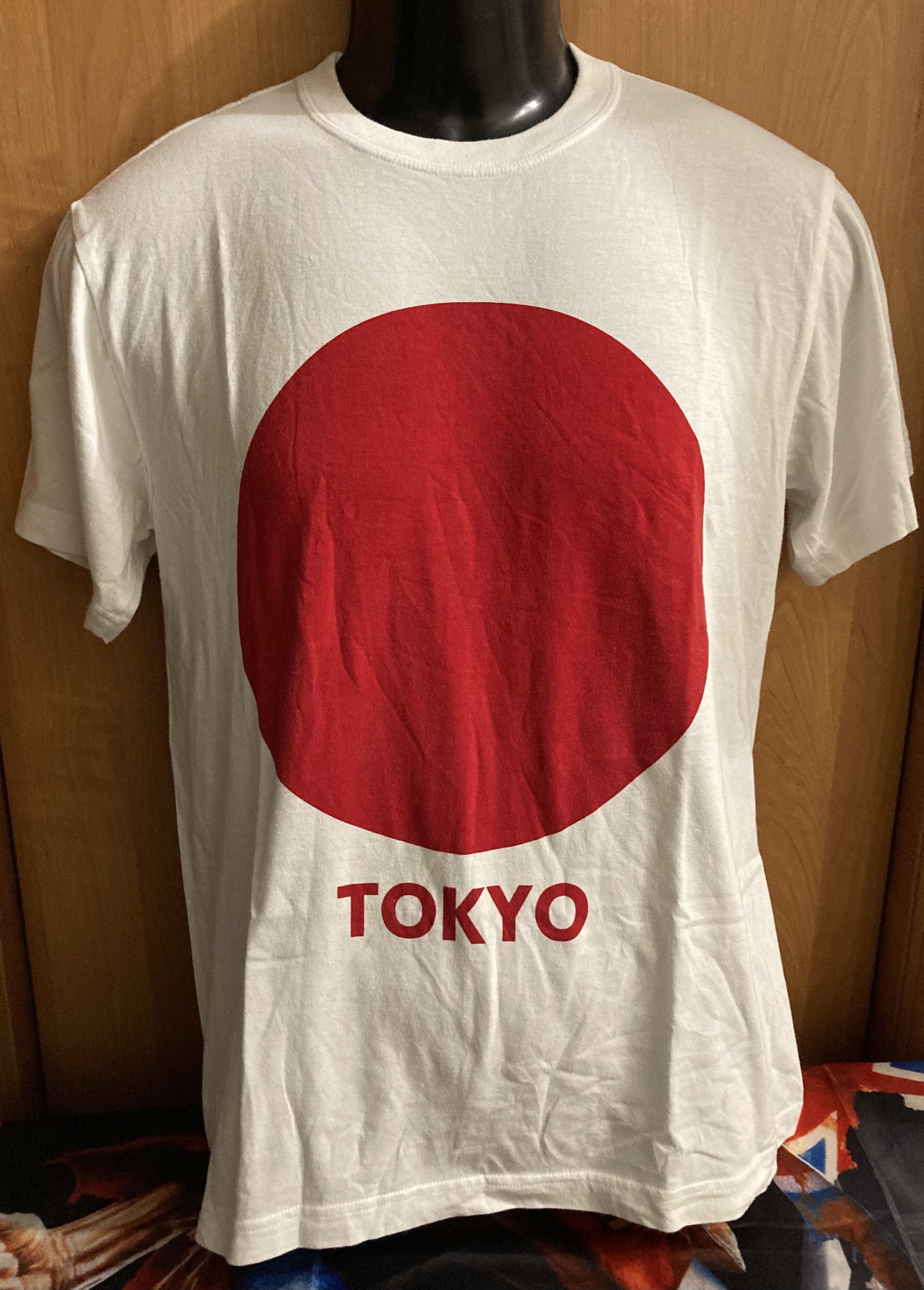 Japanese Brand Japan Shine Vintage White Tokyo Sun Tee Size US S / EU 44-46 / 1 - 1 Thumbnail