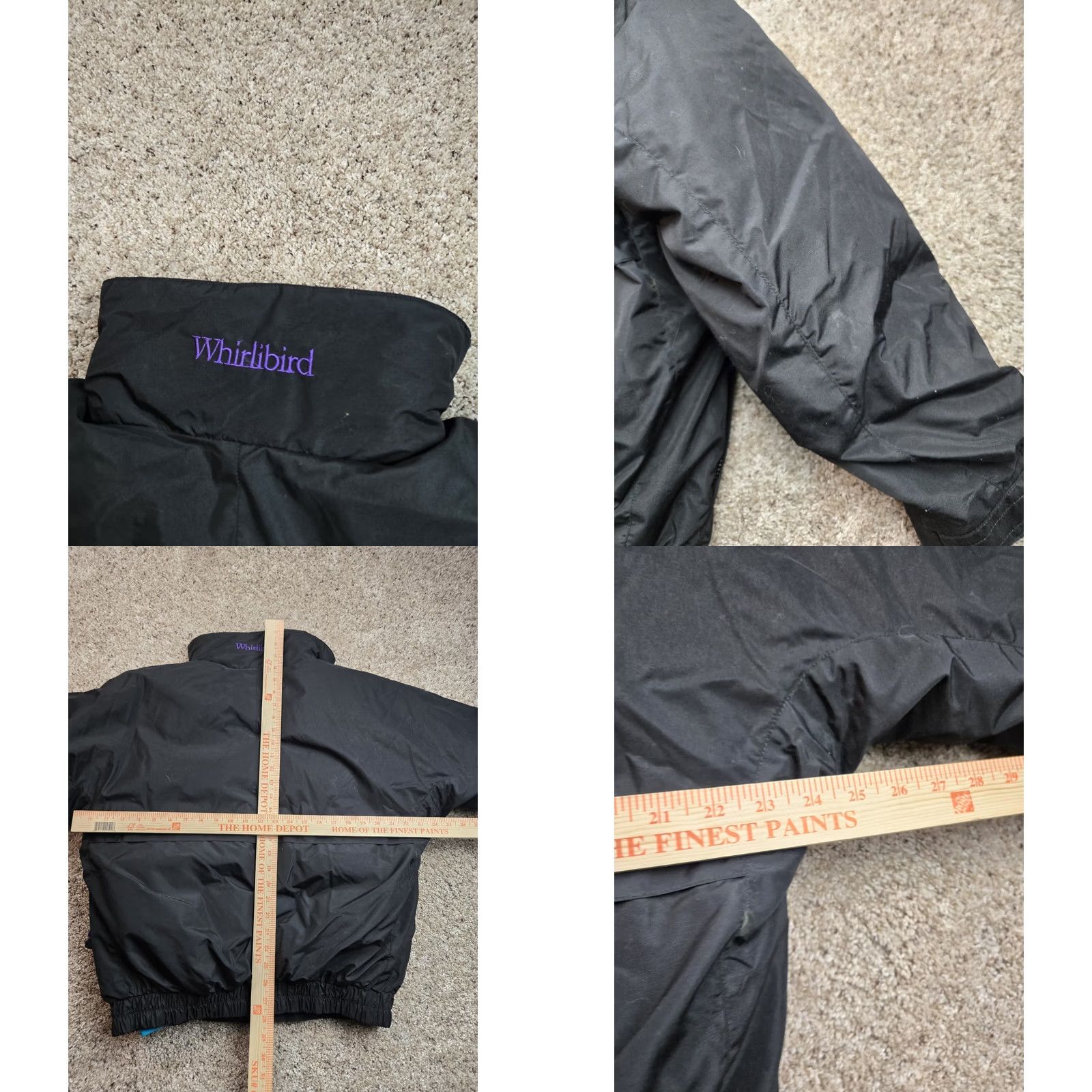 Vintage VINTAGE Columbia Whirlibird Jacket Mens M Black Goose Down Convertible Bomber Jacket Size US M / EU 48-50 / 2 - 8 Thumbnail