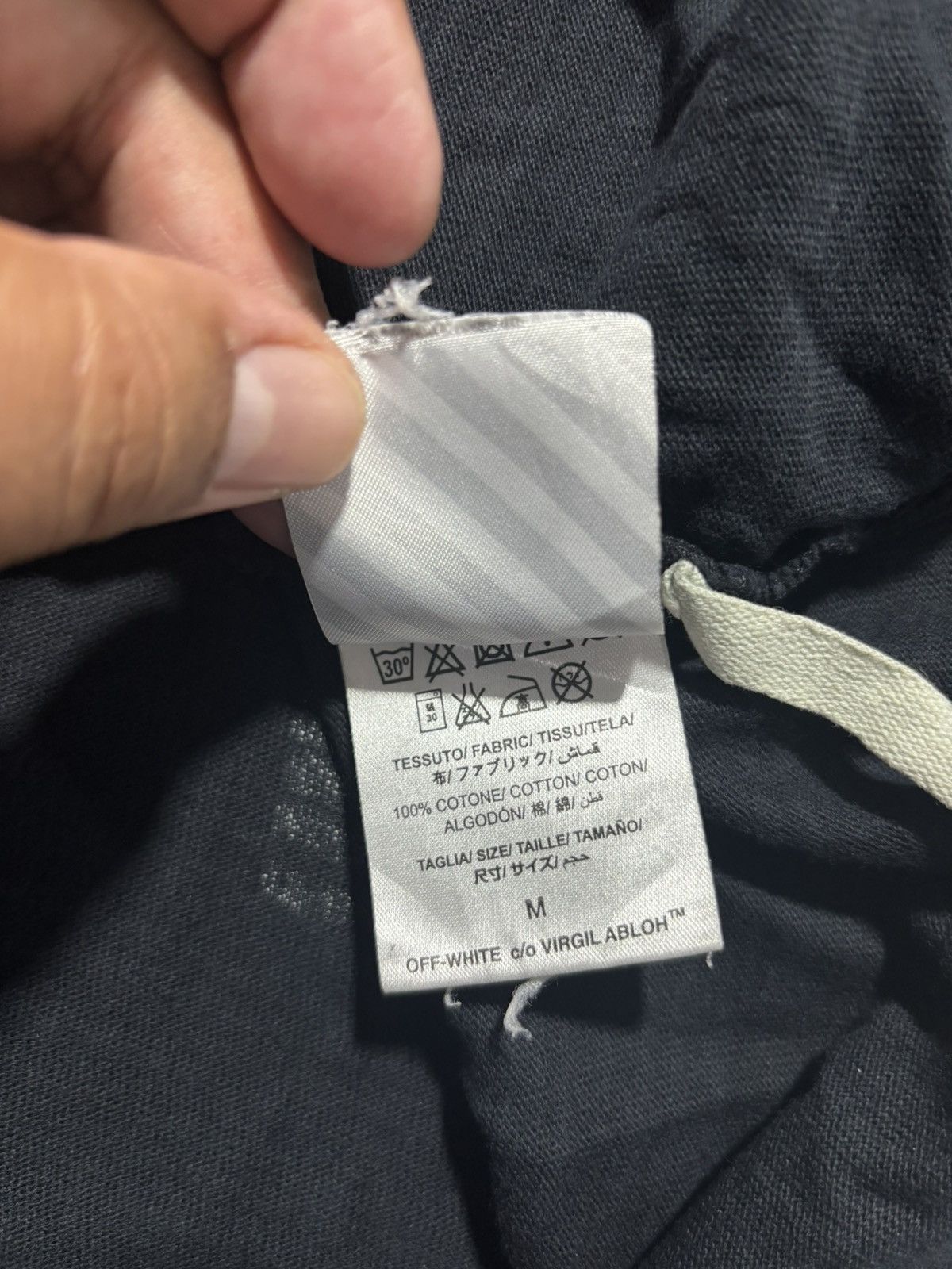 Off-White Off - White Caravaggio Mirror Mirror Tshirt Size US M / EU 48-50 / 2 - 6 Thumbnail