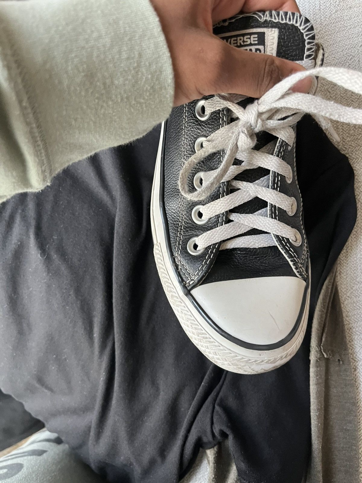 Converse Black Converse Size US 7 / EU 40 - 9 Thumbnail