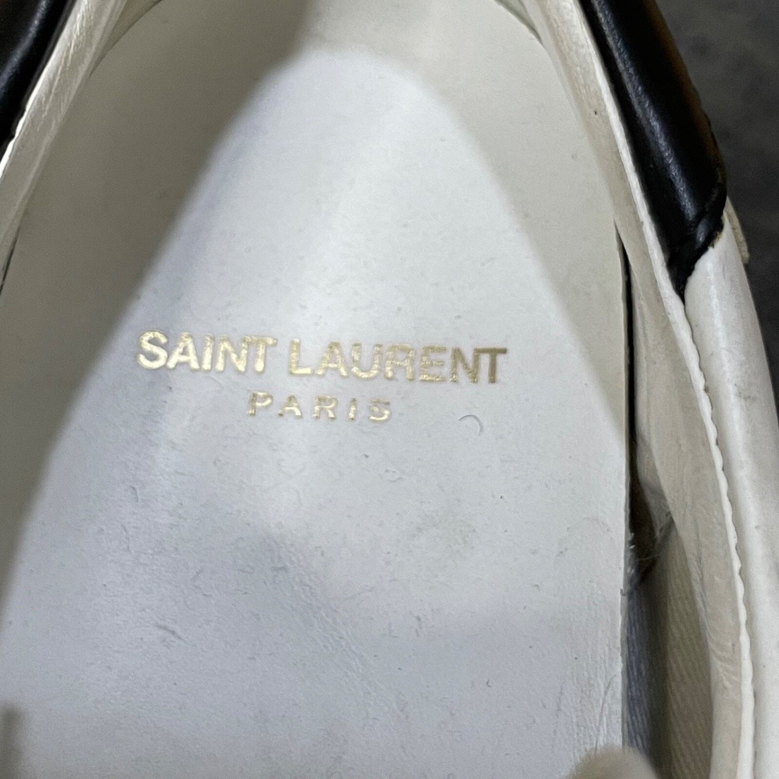 Yves Saint Laurent SAINT LAURENT Sneakers Star Court Classic Leather YSL Womens Size US 10 / IT 40 - 16 Thumbnail