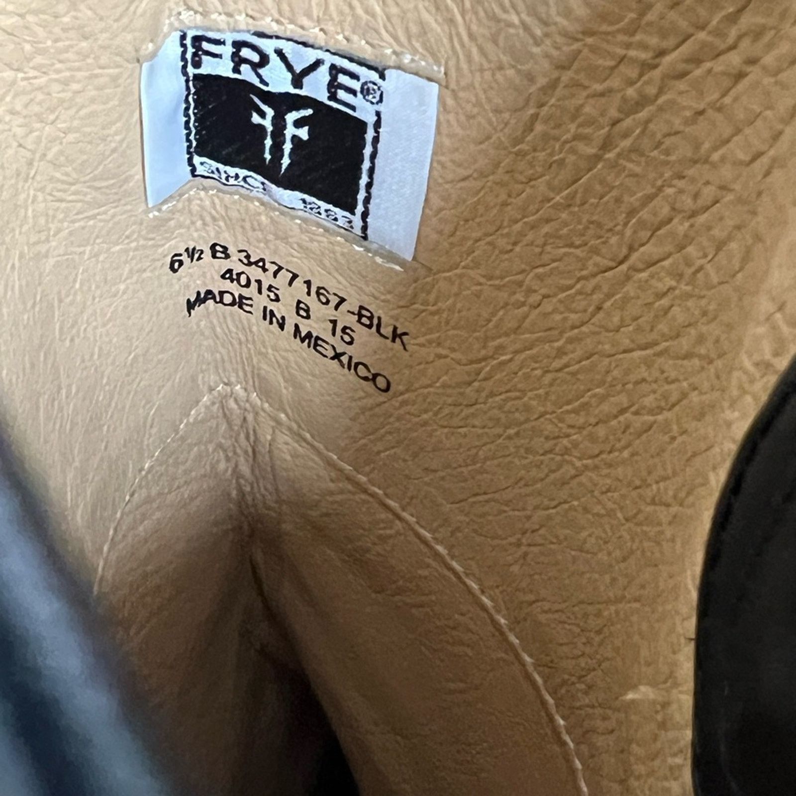 Frye FRYE Melissa Button Back Zip Knee-High Tall Riding Boots Size US 6.5 / IT 36.5 - 10 Thumbnail