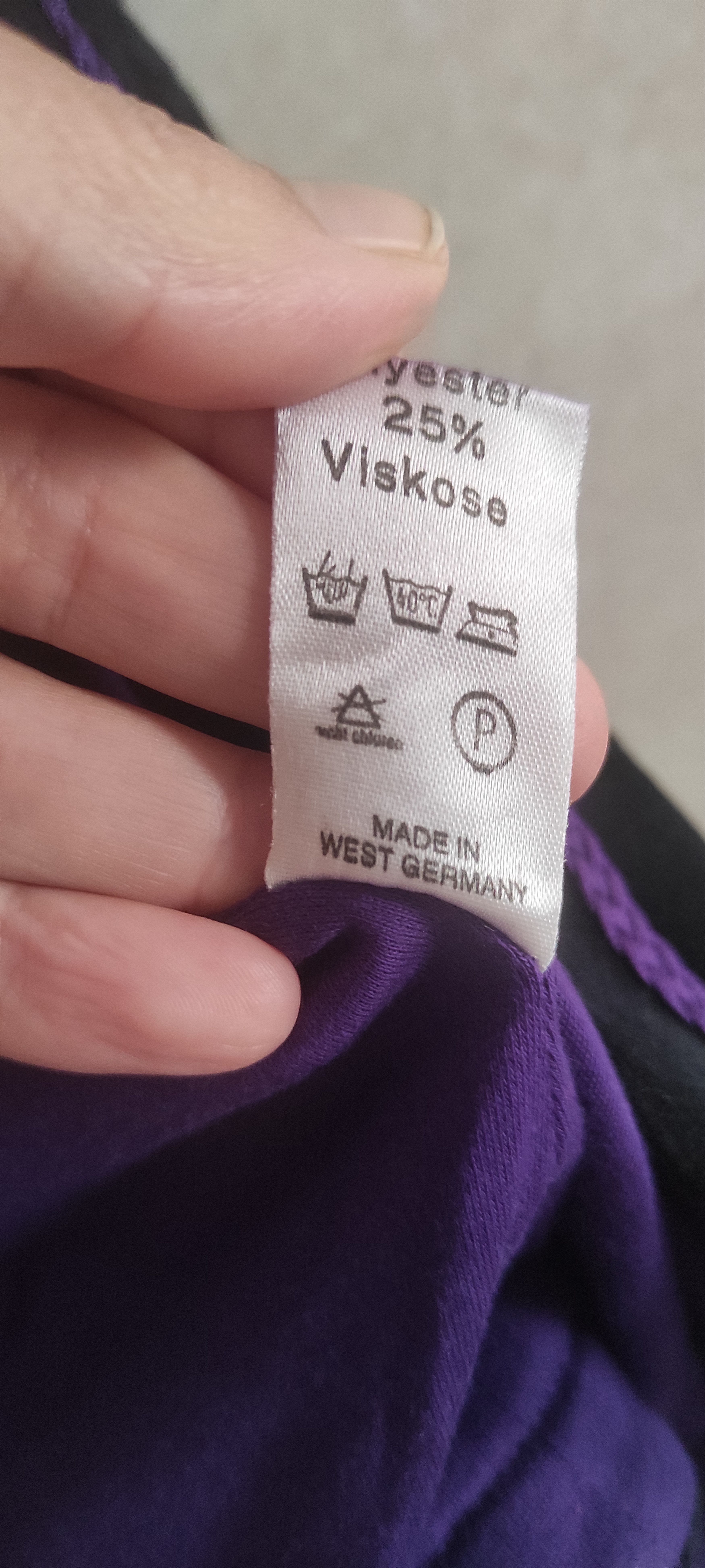Louis Feraud Louis Feraud Dark Purple Velvet Women’s Designer 80’s Size M / US 6-8 / IT 42-44 - 8 Thumbnail