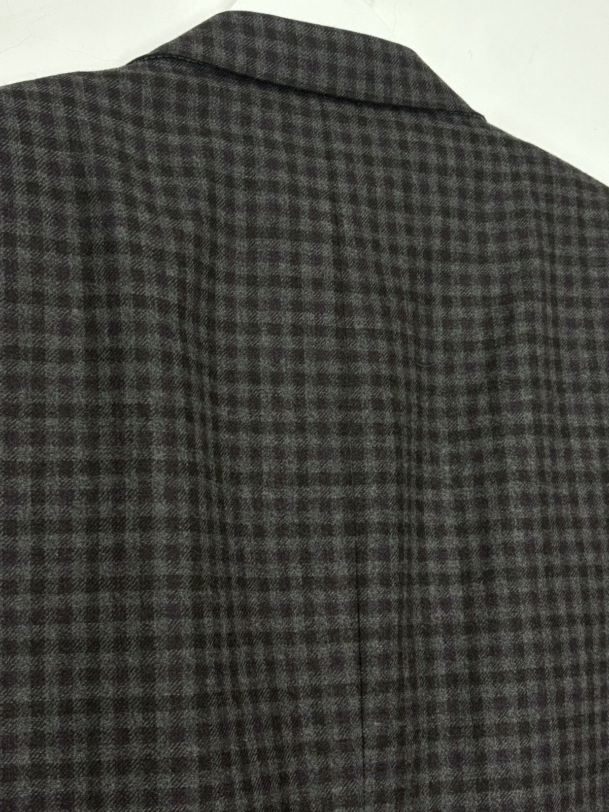 Canali Canali Wool Checkered 2 Button Blazer Jacket Size 54R - 19 Thumbnail
