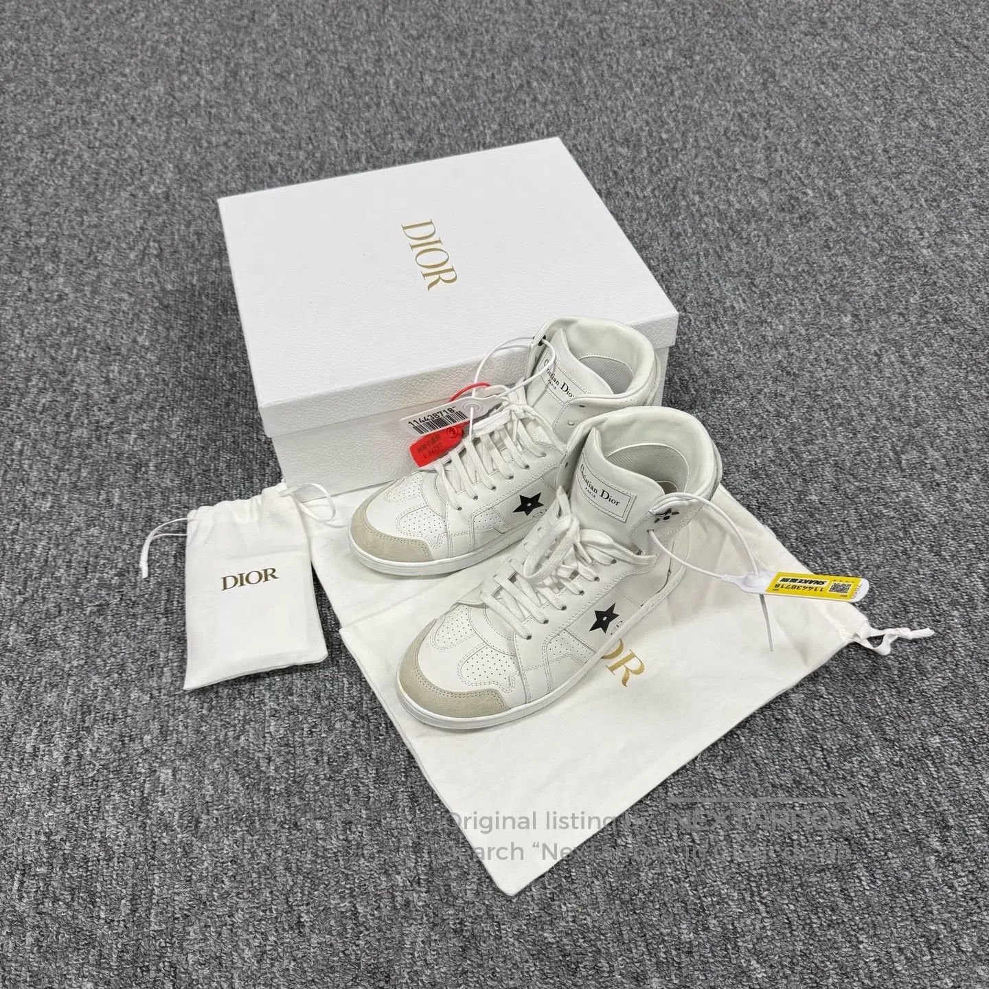 Other Dior Spliced suede high-top board shoes| Size US 6 / IT 36 - 2 Thumbnail