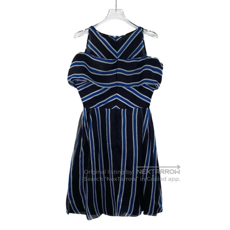 Fendi Fendi Color Block Silk Dress in Size S . Size S / US 4 / IT 40 - 2 Thumbnail