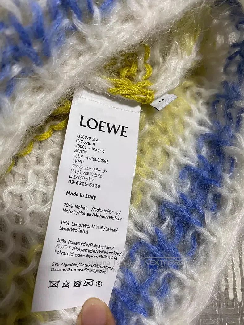 Loewe Loewe Mohair rainbow sweater Size M / US 6-8 / IT 42-44 - 7 Thumbnail