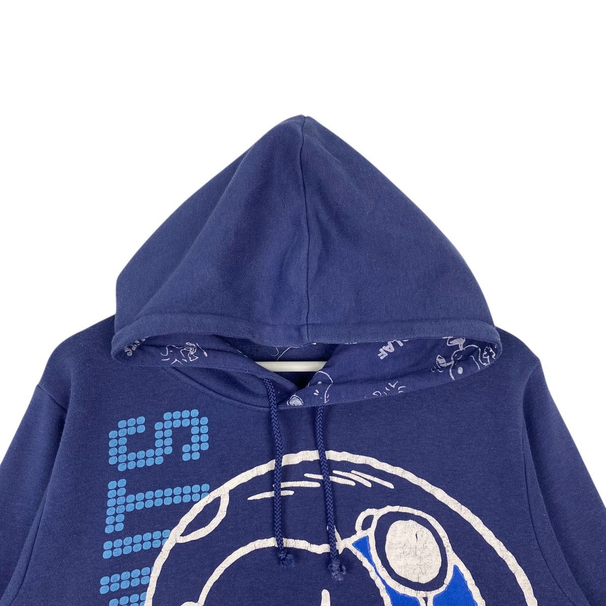 Other Vintage Peanuts Snoopy Printed Hoodie Sweater Navy Blue Size US M / EU 48-50 / 2 - 4 Thumbnail