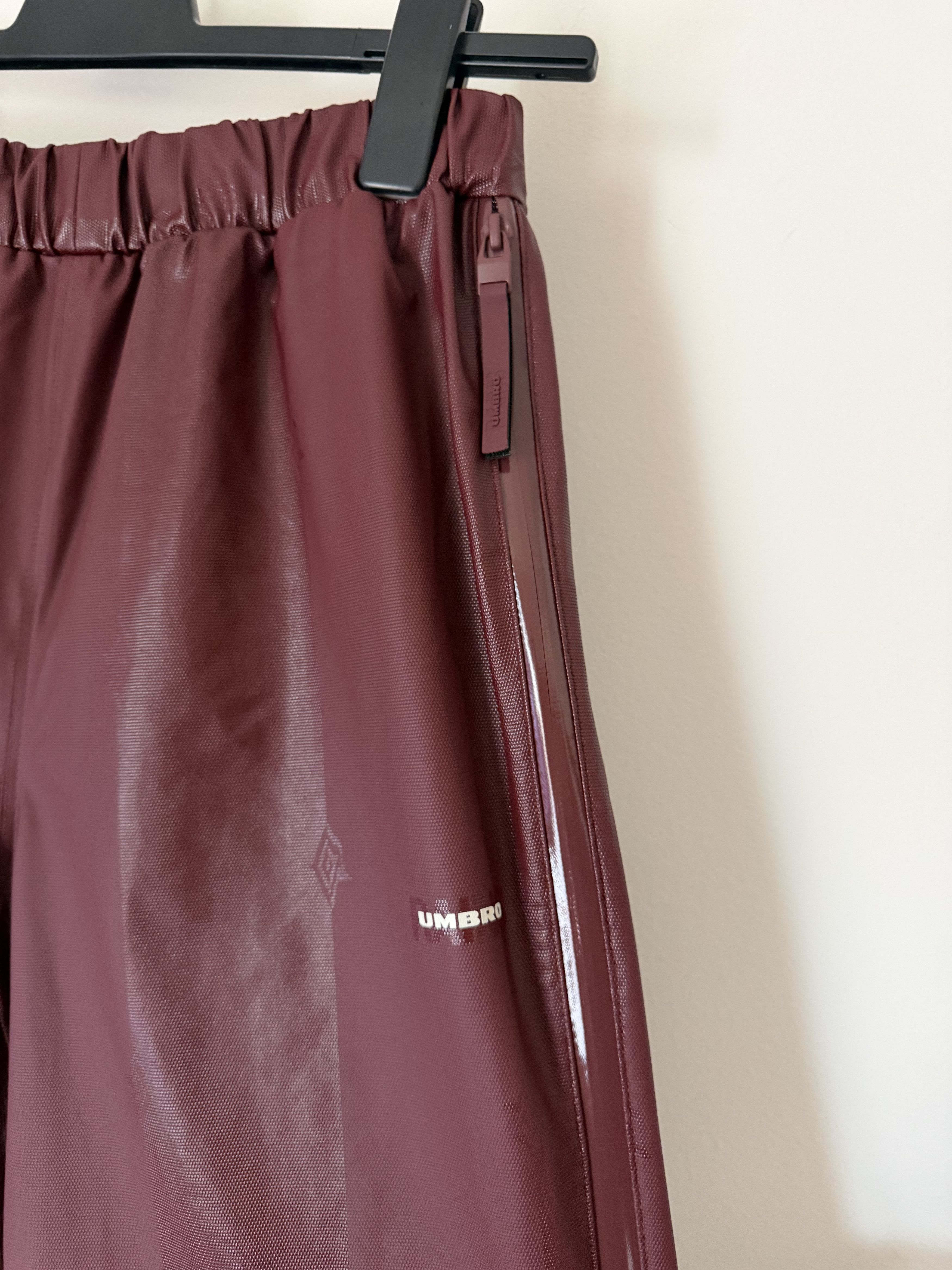 Umbro RAINS Umbro Apollo Wide W3 Pants in Maroon Red Size US 32 / EU 48 - 4 Thumbnail