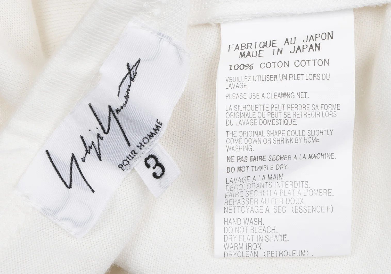 Yohji Yamamoto Yohji Yamamoto Cotton Long Tank Top Off 3 Size US S / EU 44-46 / 1 - 13 Thumbnail