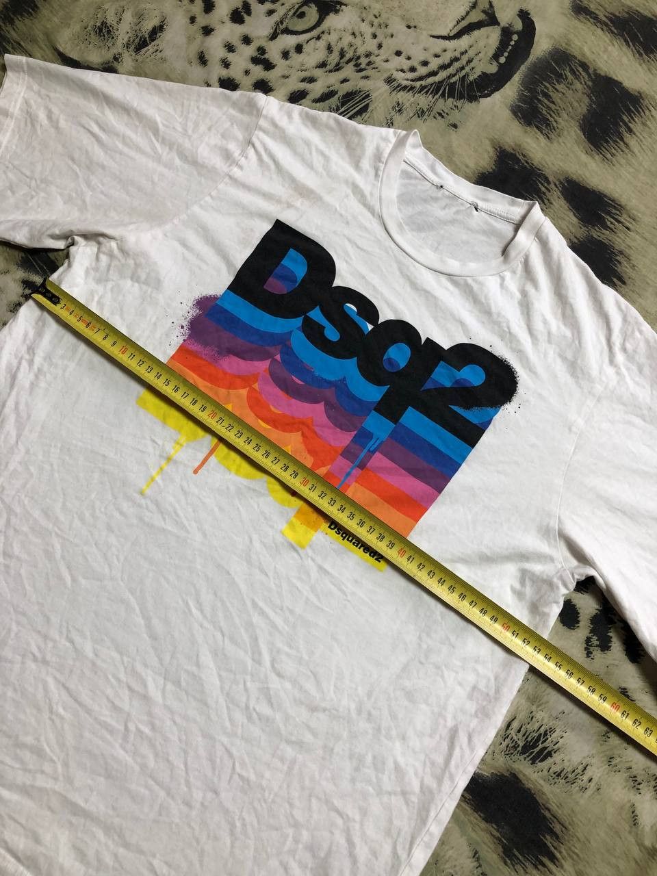 Dsquared2 Vintage Dsquared2 Y2K Logo 100% Cotton Short Sleeve T-Shirt Size US M / EU 48-50 / 2 - 8 Thumbnail